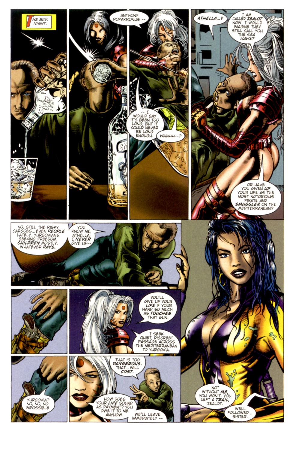 Read online Voodoo - Zealot: Skin Trade comic -  Issue # Full - 18