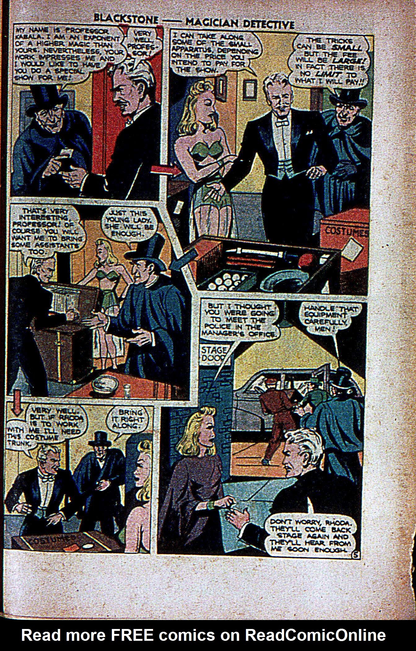 Read online Blackstone the Magician comic -  Issue #1 - 34