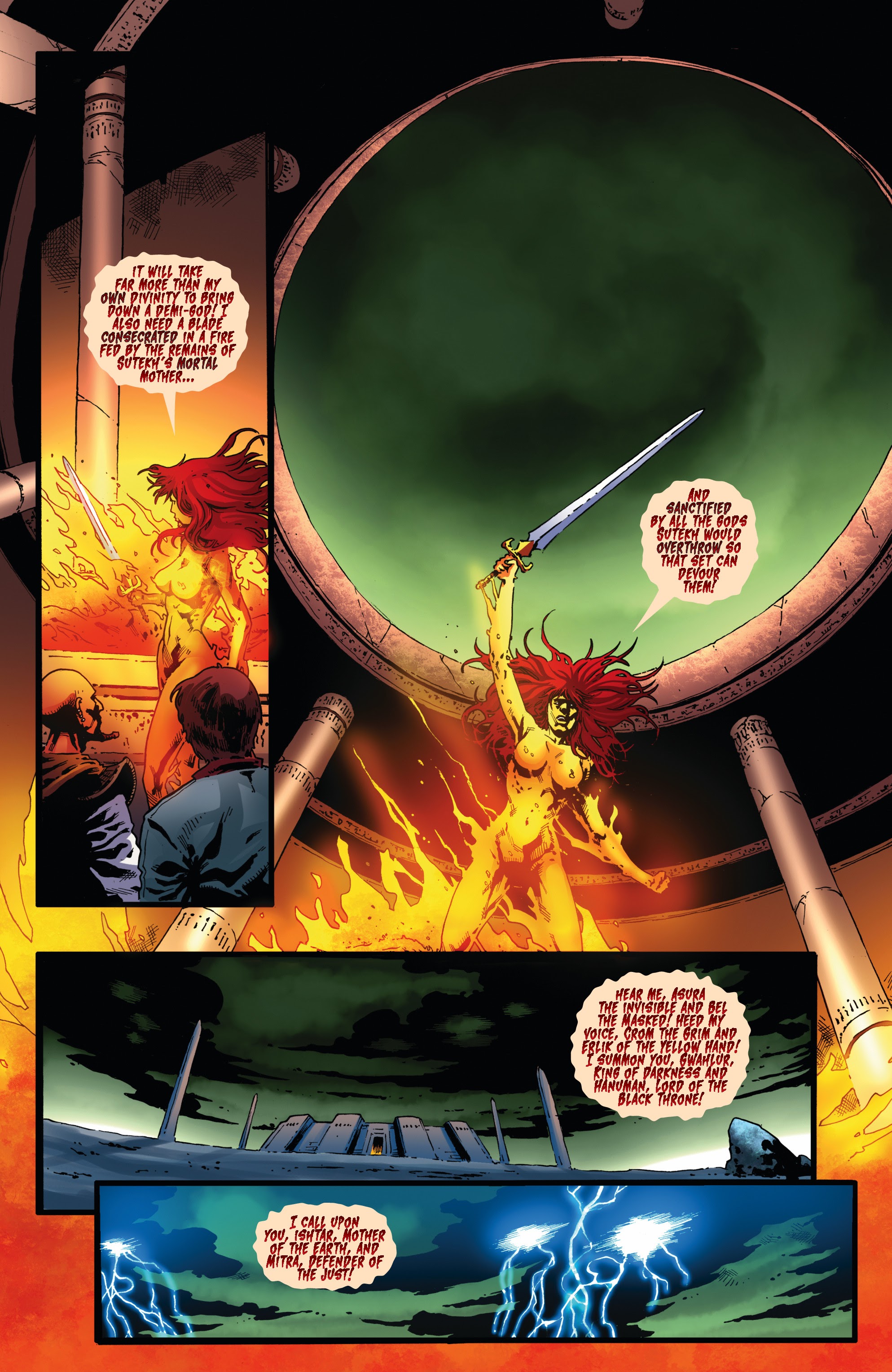 Read online Red Sonja: Vulture's Circle comic -  Issue # _TPB - 92