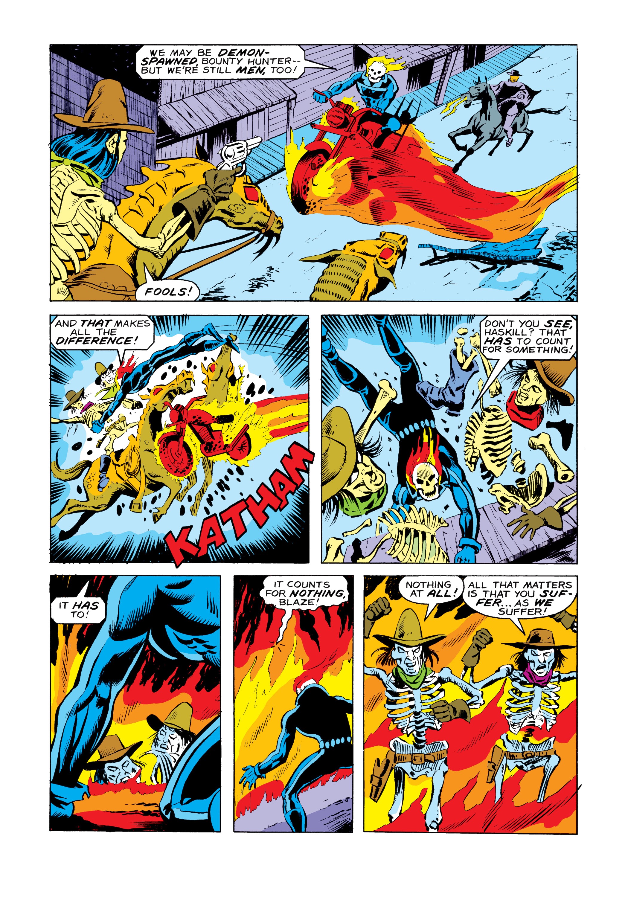 Read online Marvel Masterworks: Ghost Rider comic -  Issue # TPB 3 (Part 3) - 19