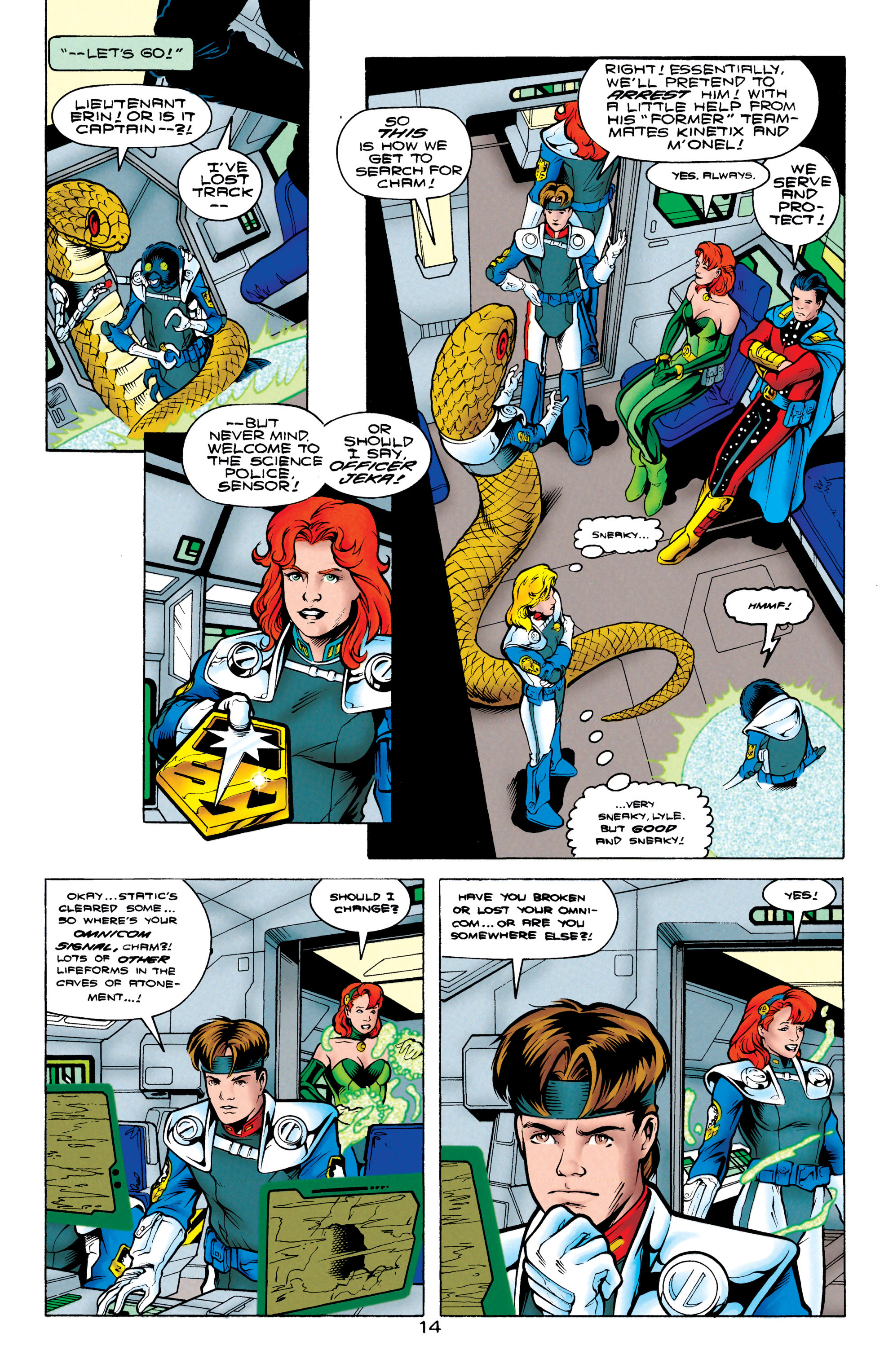 Read online Legionnaires comic -  Issue #63 - 15