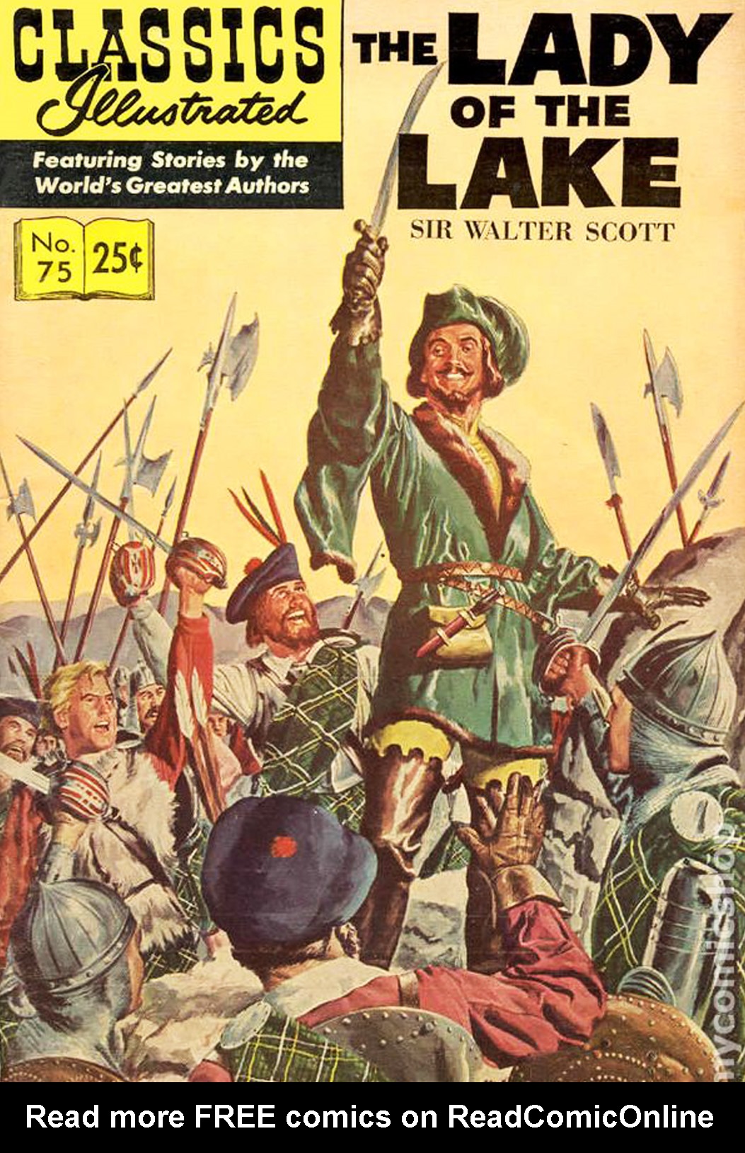 Read online Classics Illustrated comic -  Issue #75 - 1
