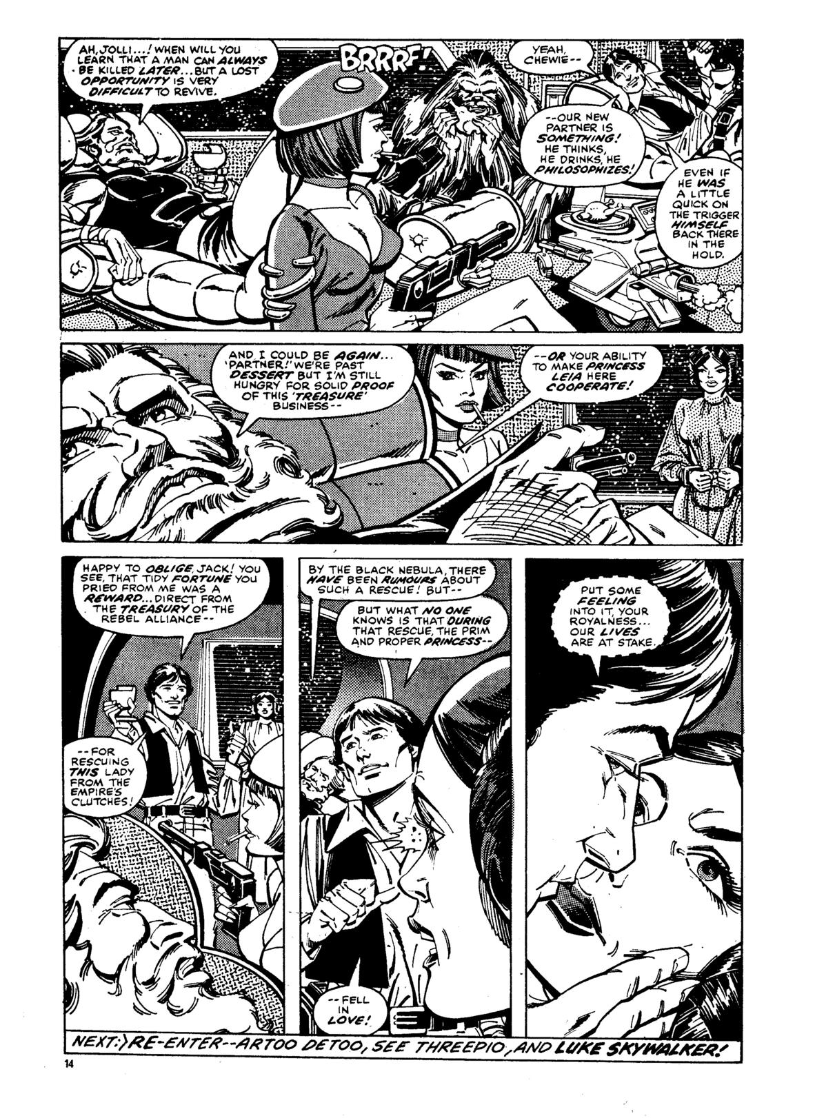 Read online Star Wars Weekly comic -  Issue #21 - 14