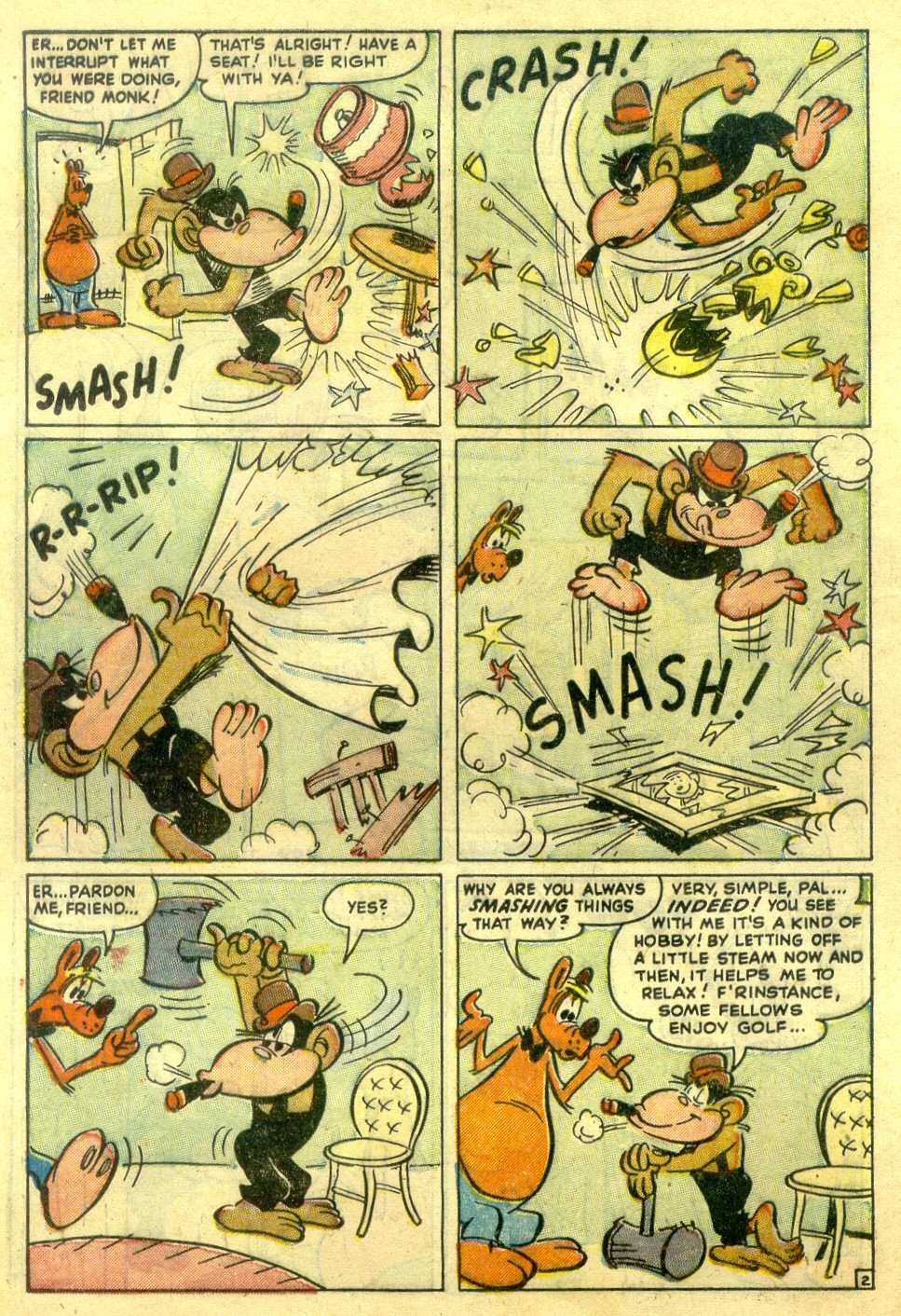 Read online The Monkey And The Bear comic -  Issue #1 - 28