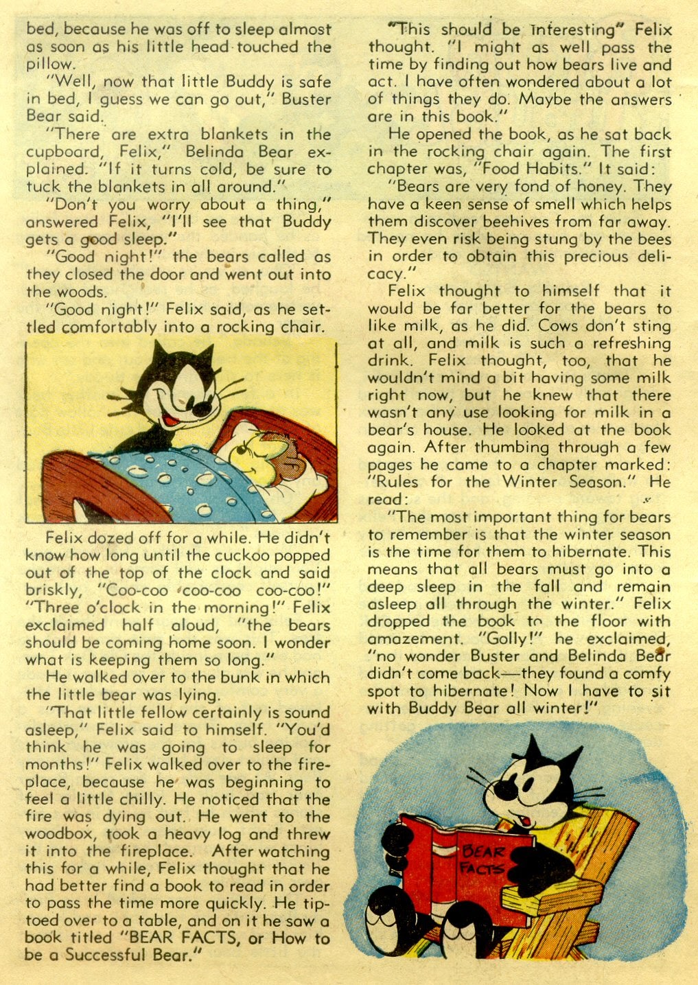 Read online Felix the Cat (1948) comic -  Issue #1 - 44