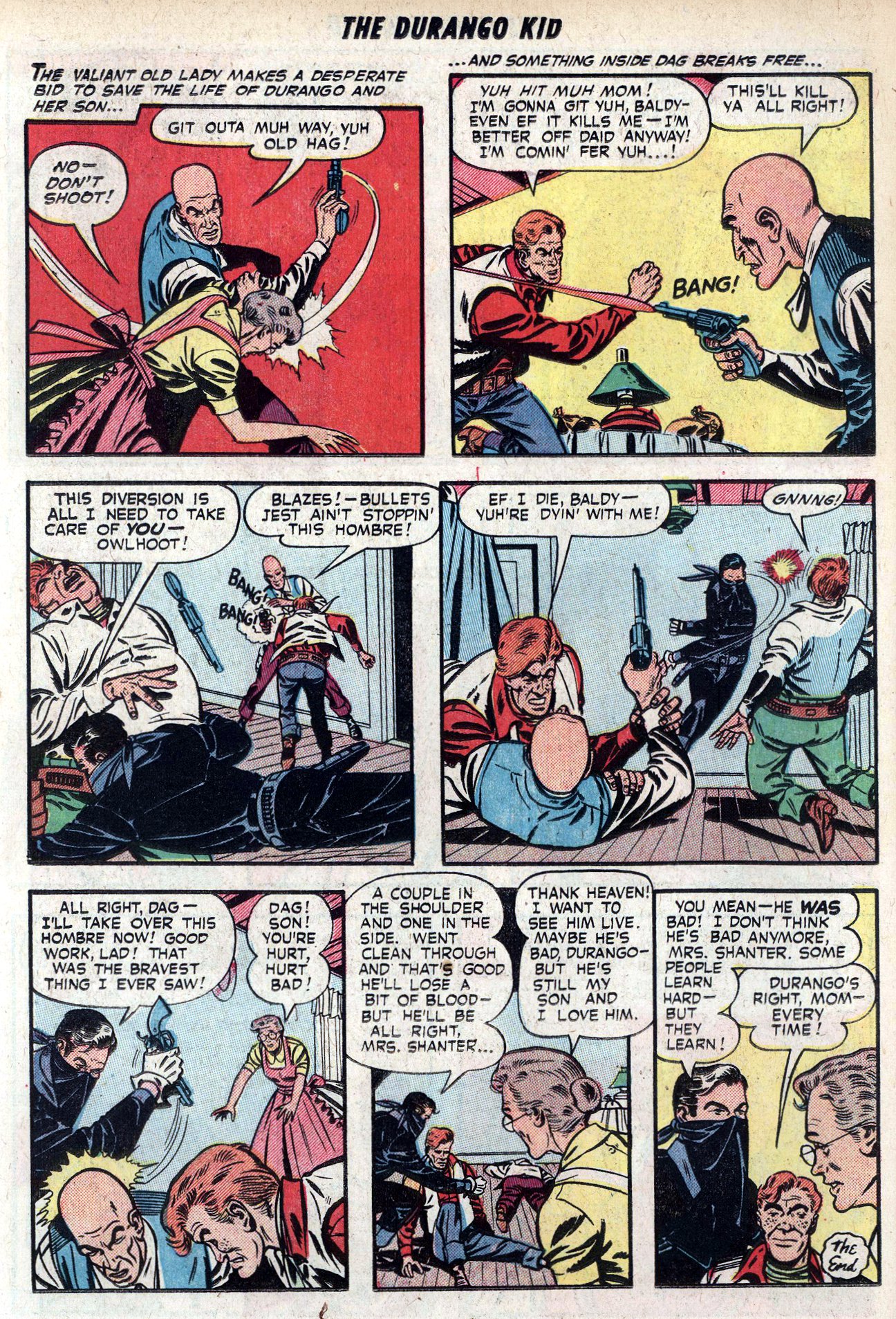 Read online Charles Starrett as The Durango Kid comic -  Issue #15 - 16