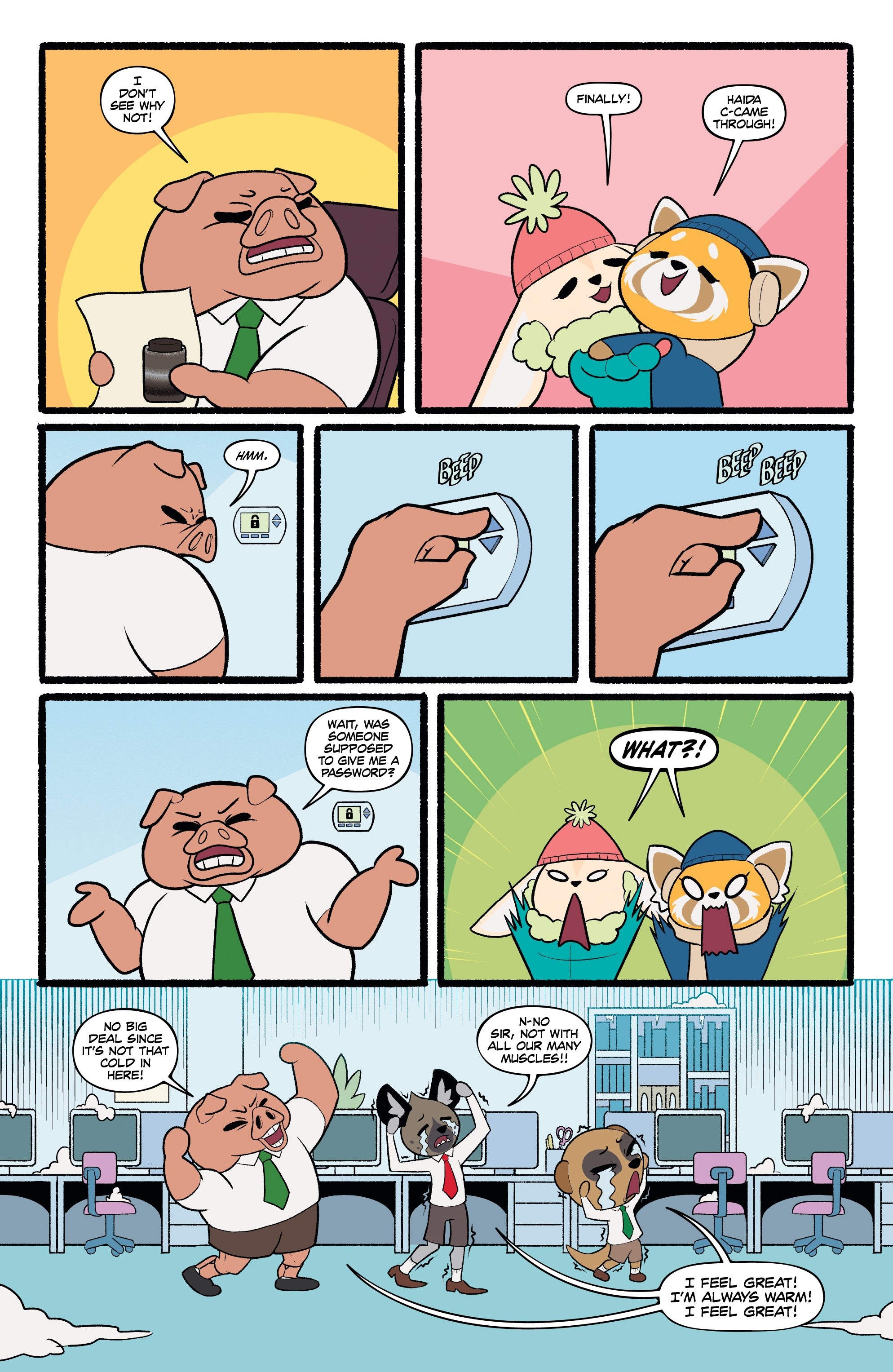 Read online Aggretsuko comic -  Issue #5 - 14