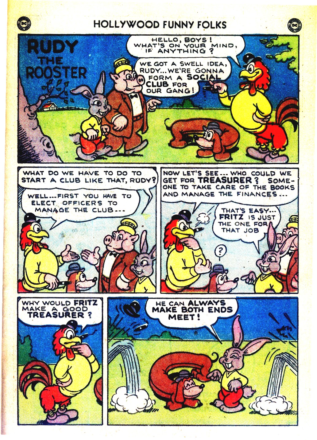 Read online Hollywood Funny Folks comic -  Issue #32 - 37