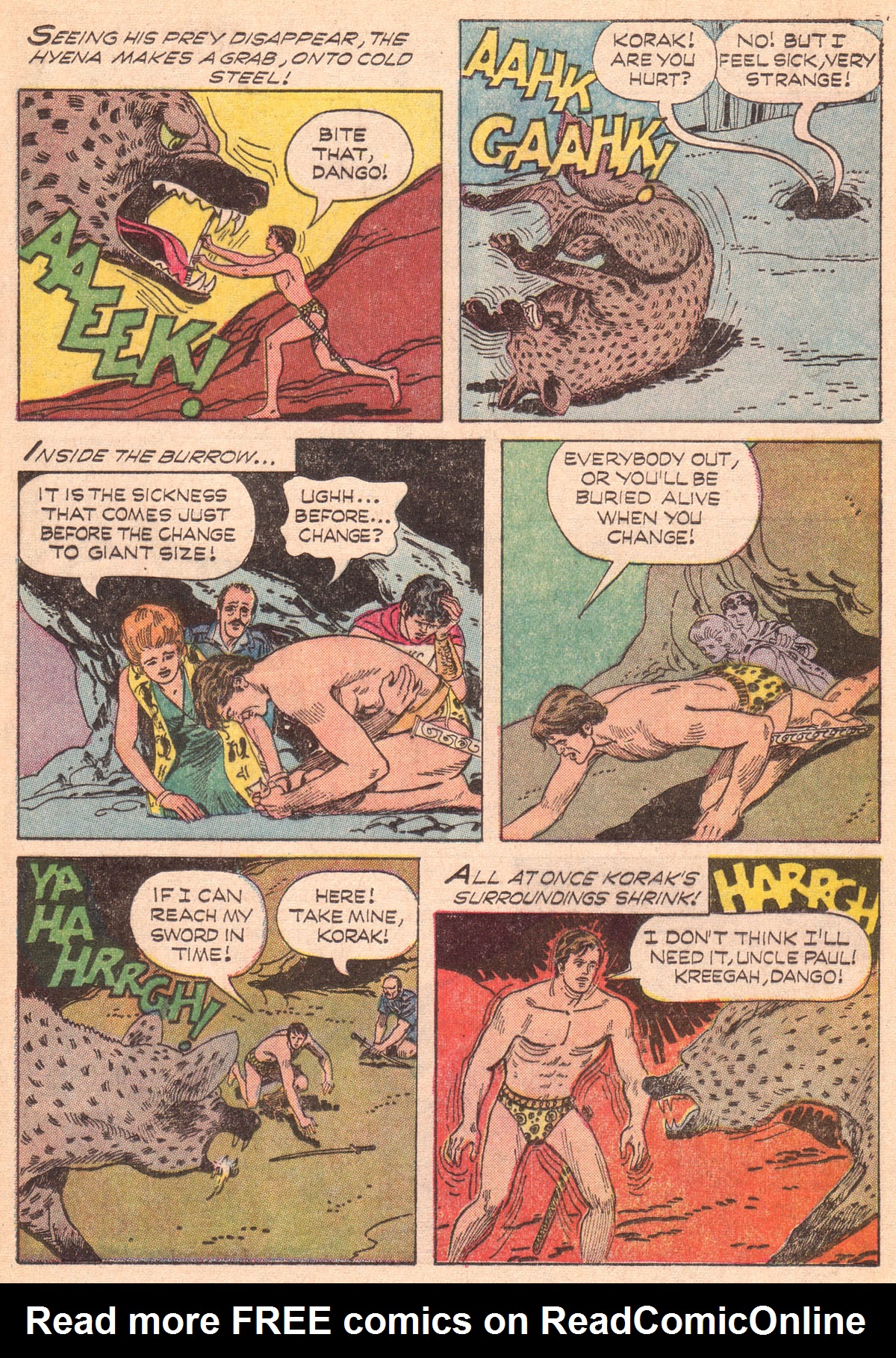 Read online Korak, Son of Tarzan (1964) comic -  Issue #34 - 25