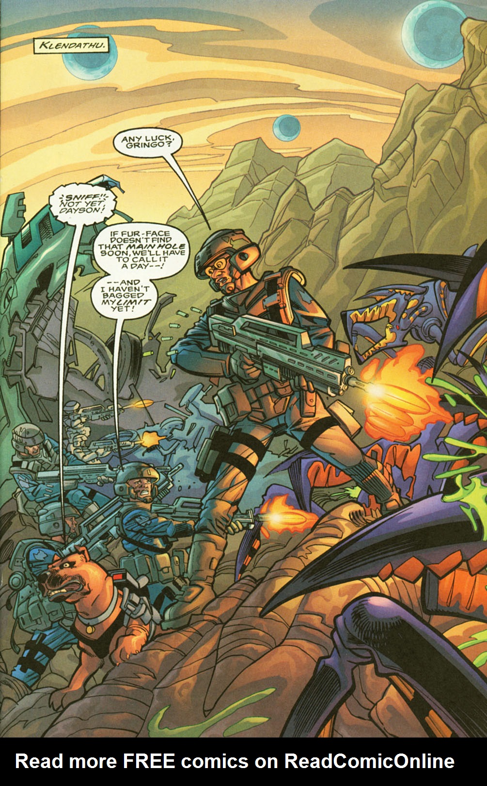 Read online Starship Troopers: Dominant Species comic -  Issue #3 - 3