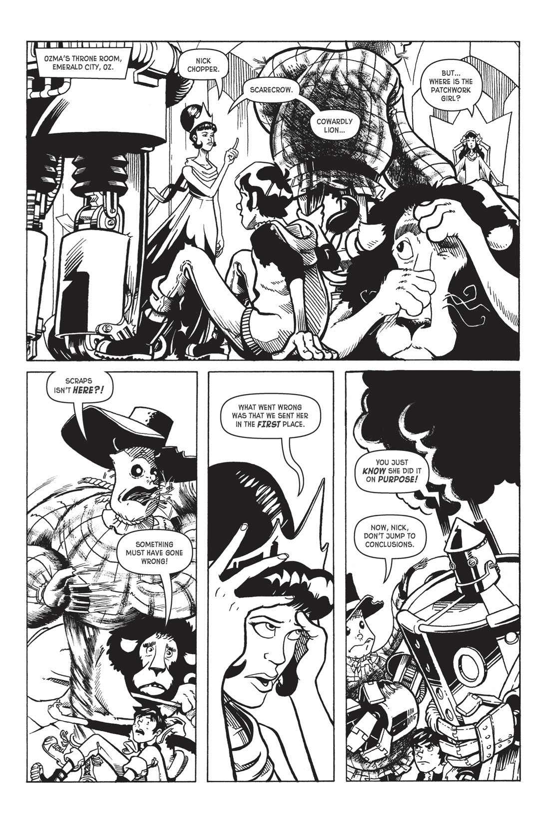 Read online Royal Historian of Oz comic -  Issue #3 - 5