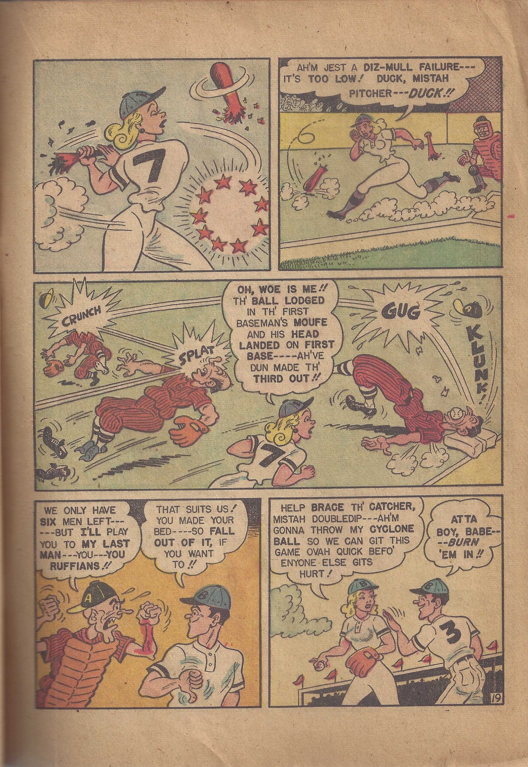 Read online Babe (1948) comic -  Issue #6 - 21