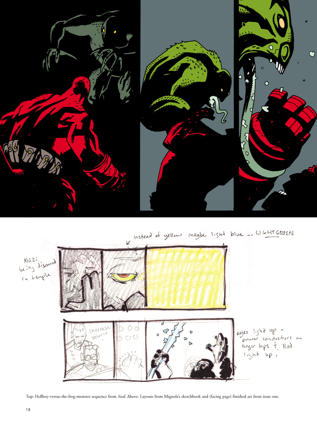 Read online The Art of Hellboy comic -  Issue # TPB - 19