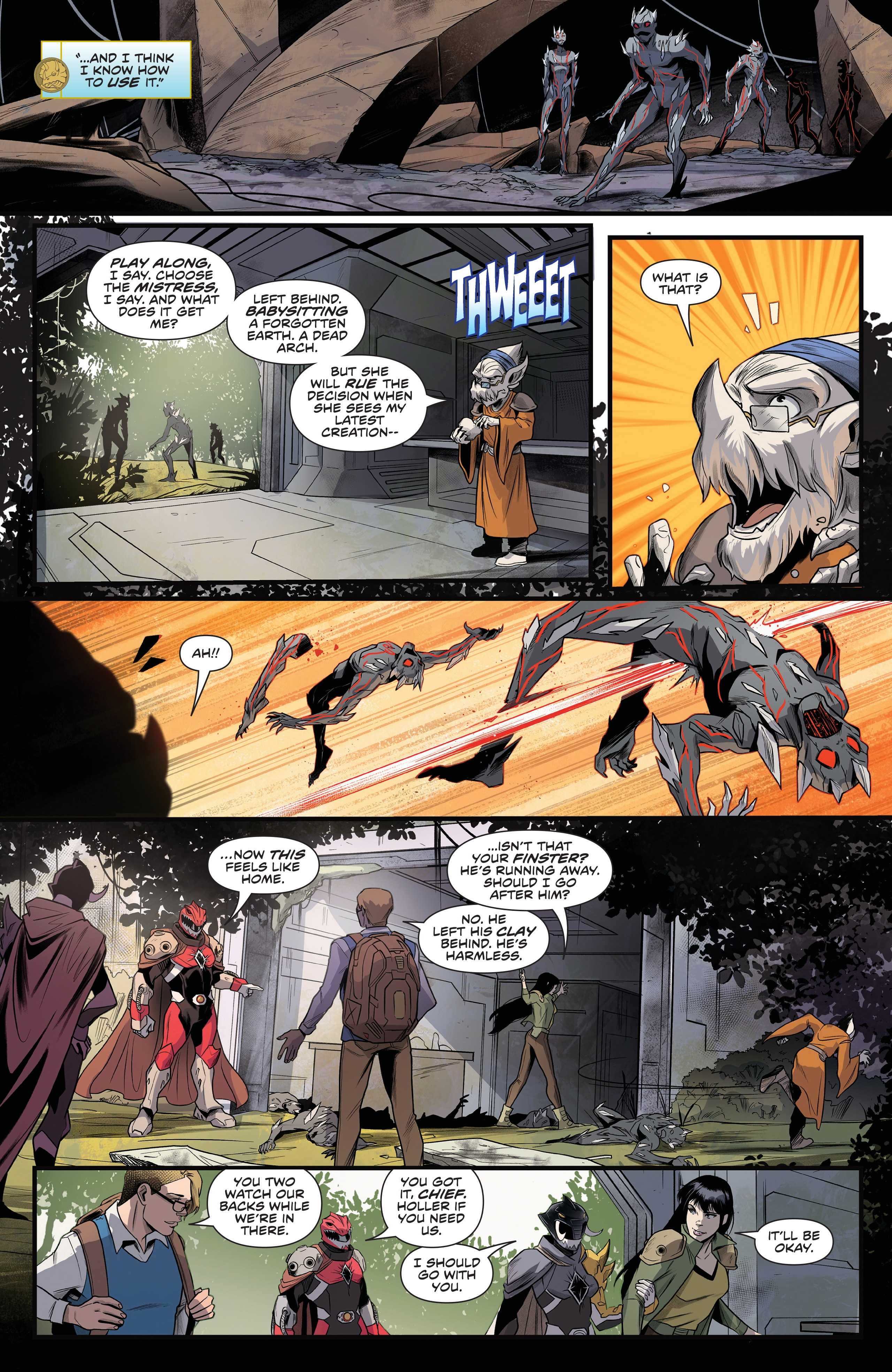 Read online Mighty Morphin Power Rangers comic -  Issue #113 - 21