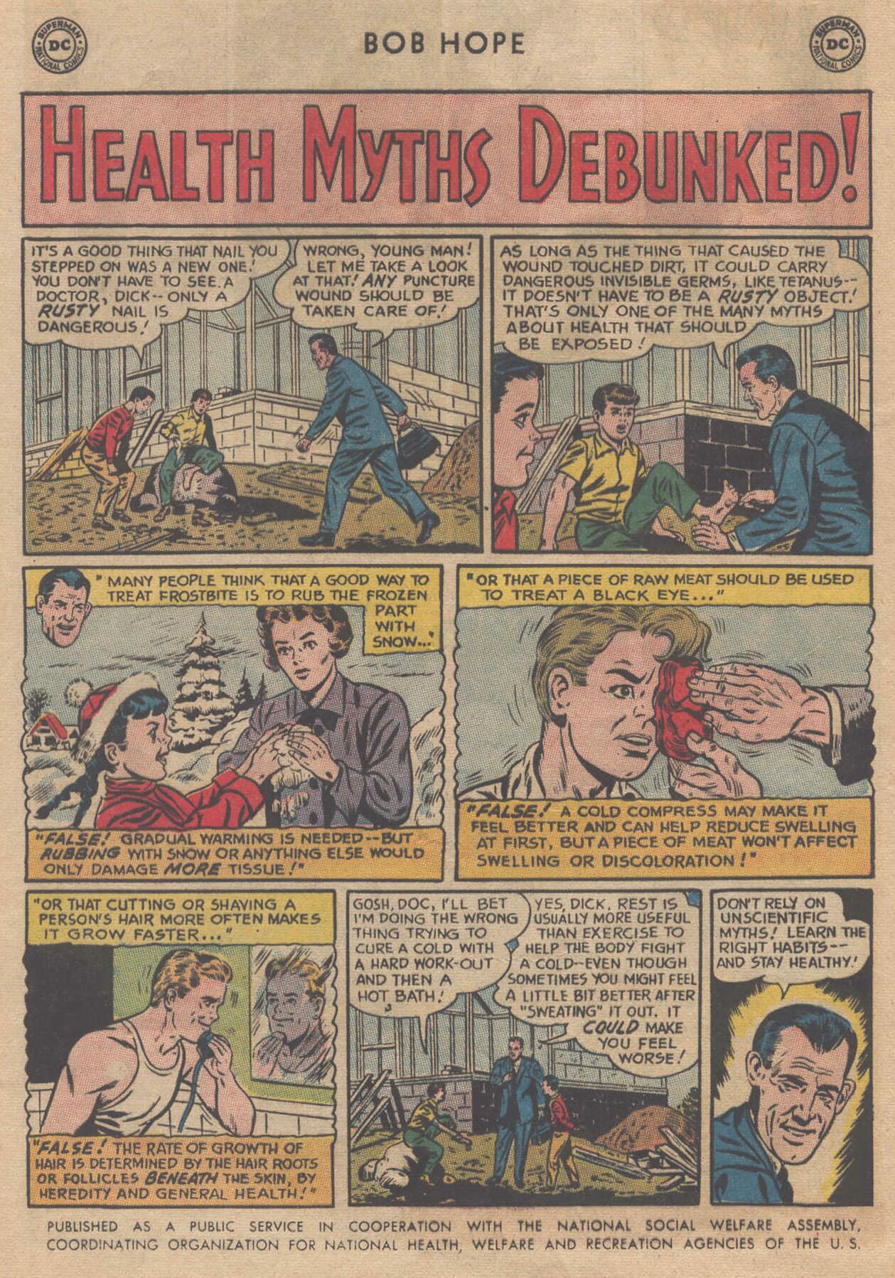 Read online The Adventures of Bob Hope comic -  Issue #79 - 23