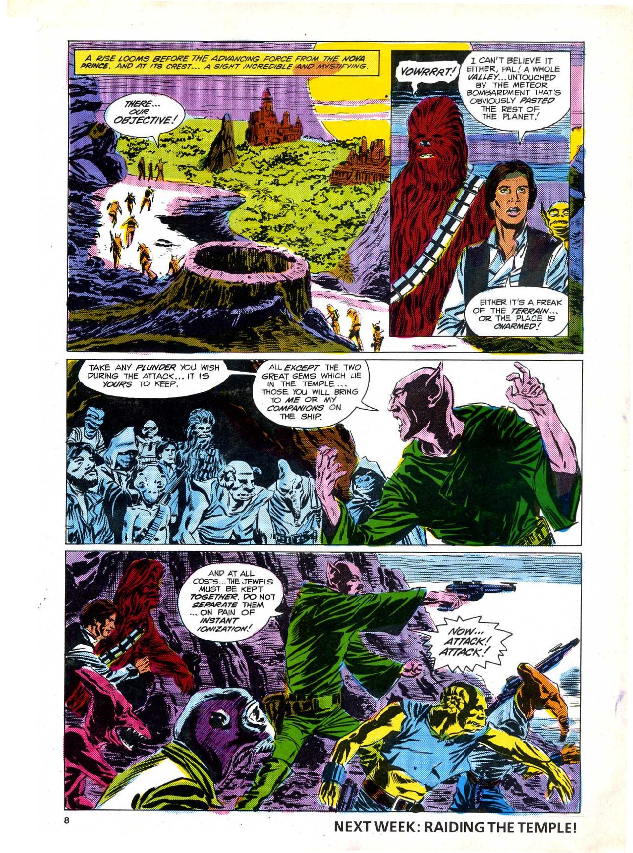 Read online Return of the Jedi comic -  Issue #140 - 8