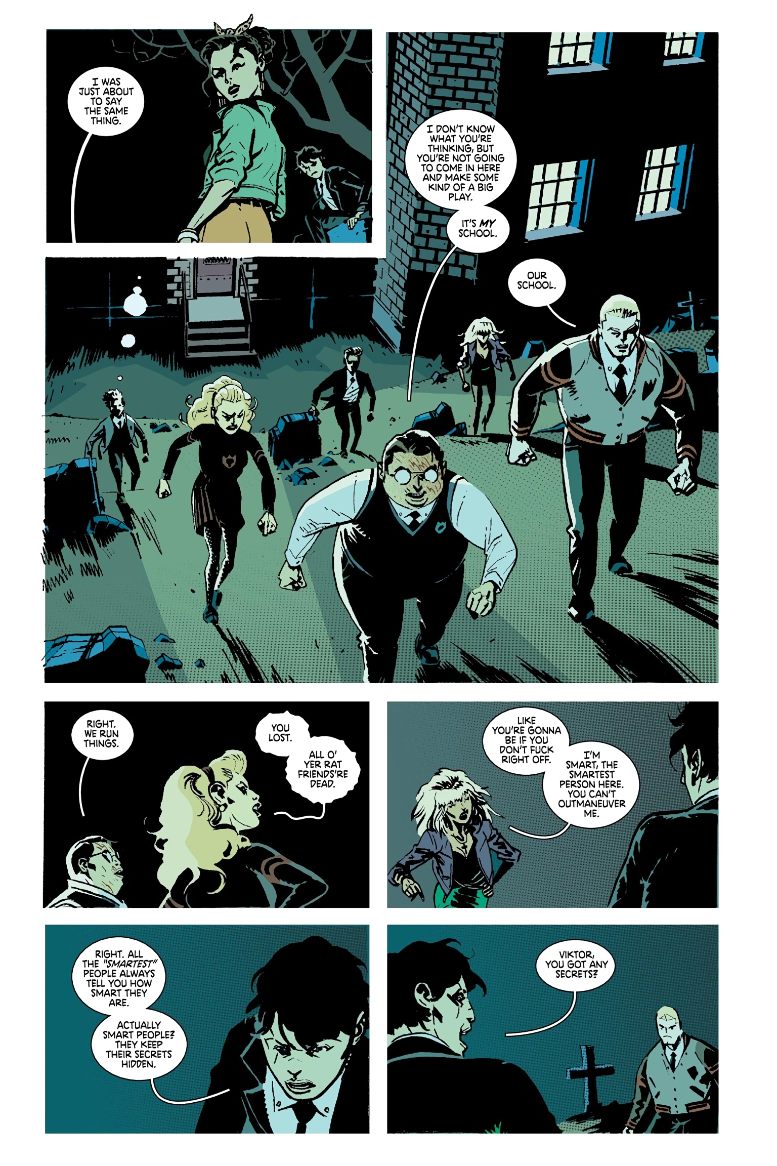 Read online Deadly Class comic -  Issue # _Deluxe Edition Teen Age Riot (Part 2) - 75