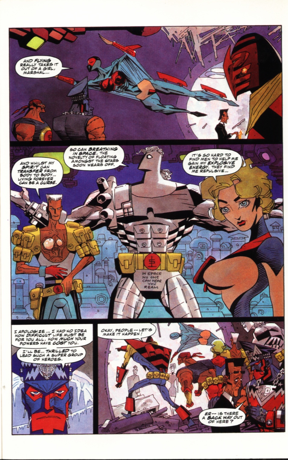 Read online Marshal Law: Secret Tribunal comic -  Issue #1 - 17
