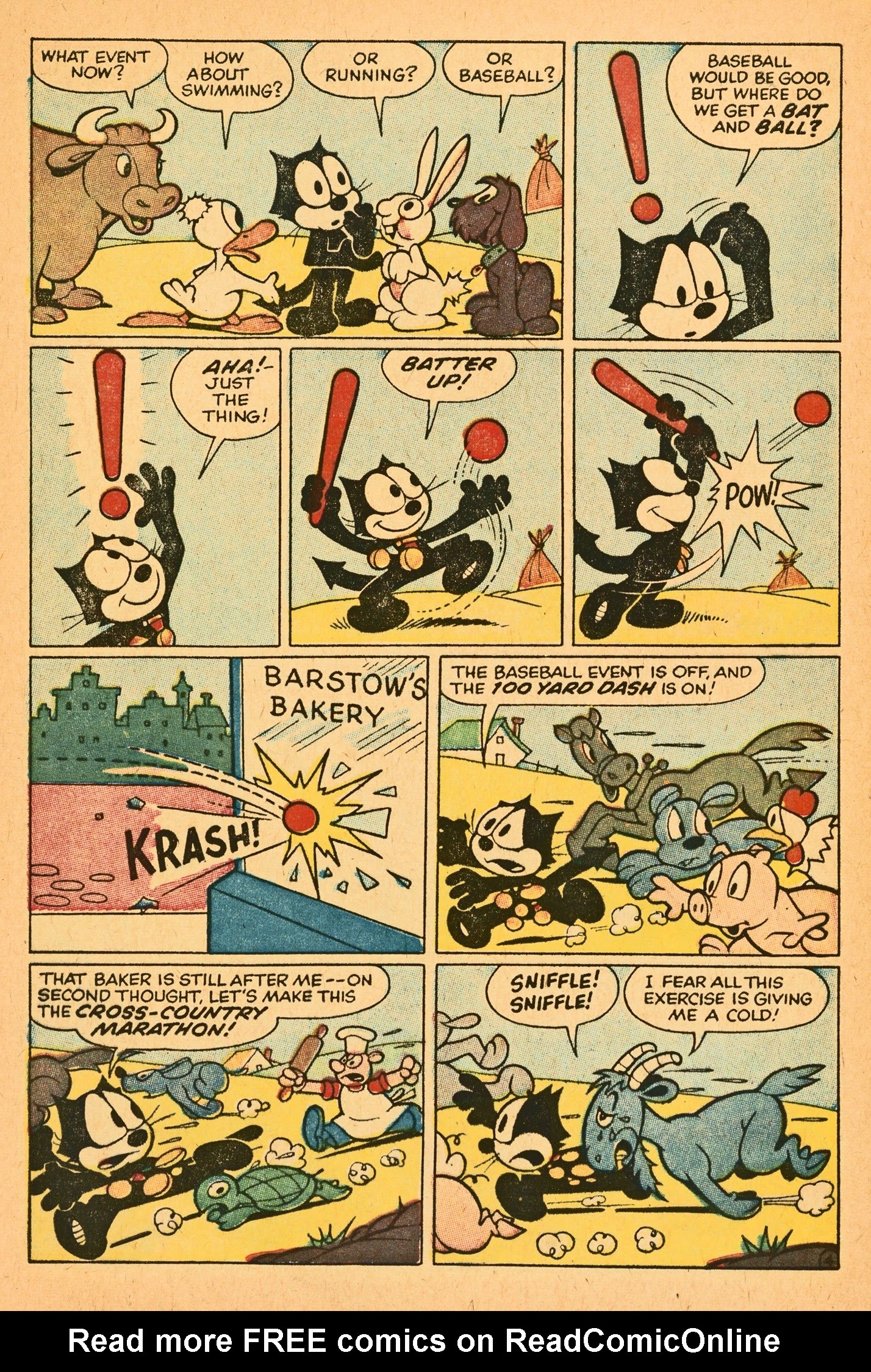Read online Felix the Cat (1955) comic -  Issue #112 - 24