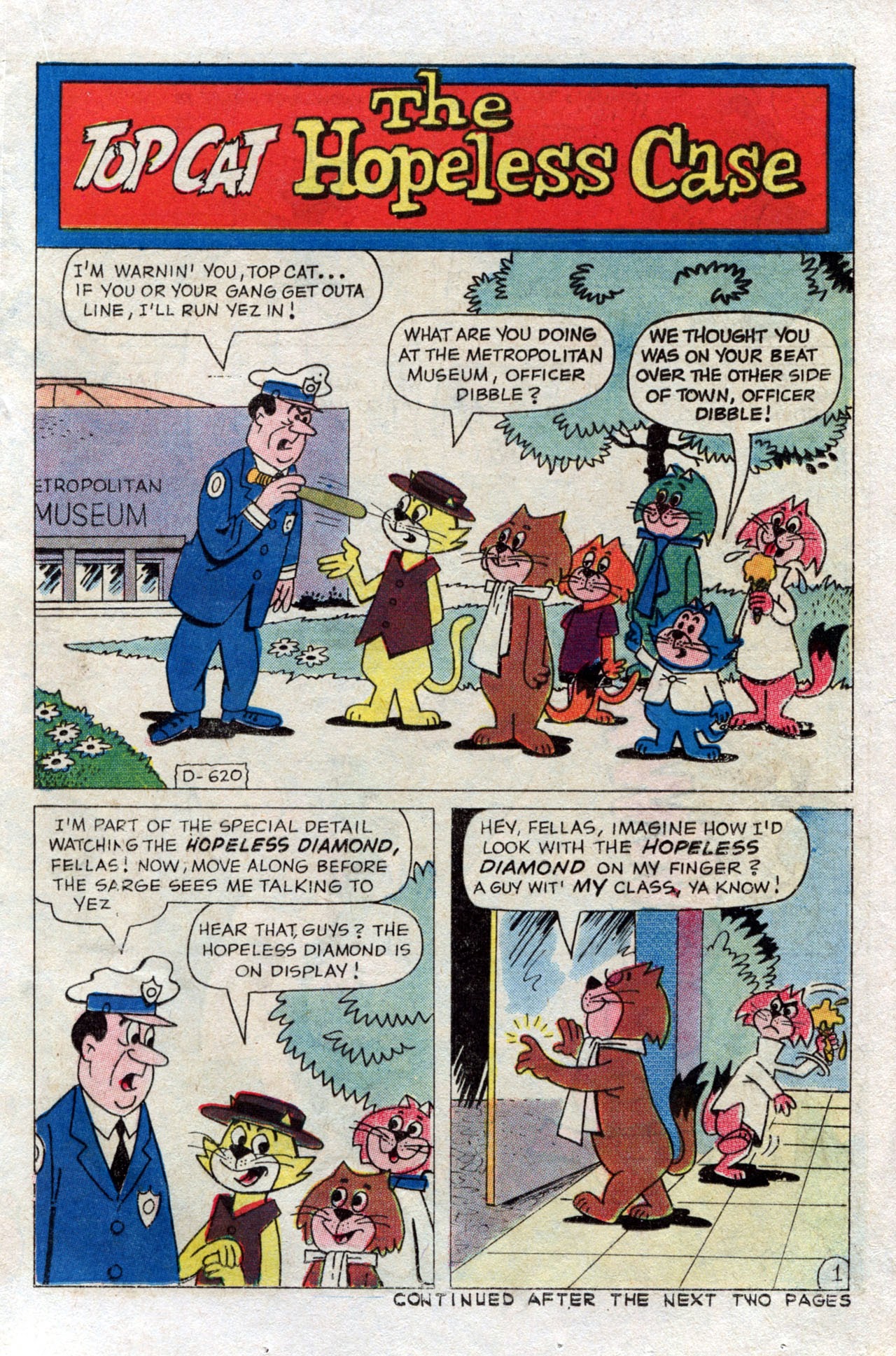 Read online Top Cat (1970) comic -  Issue #1 - 17