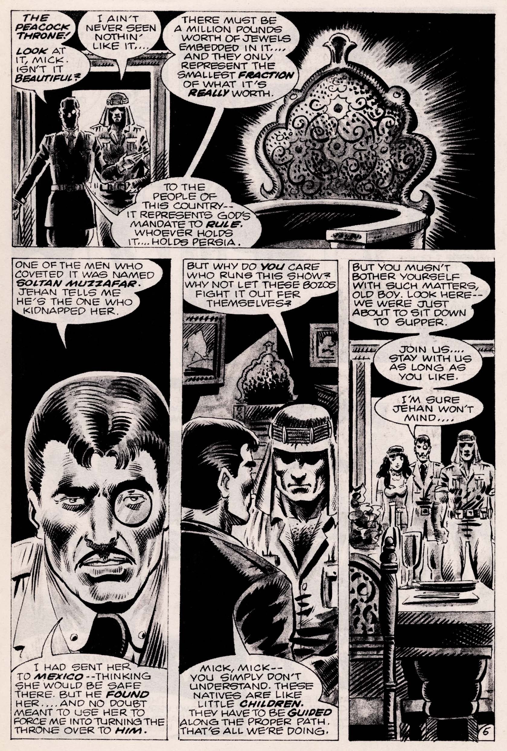 Read online The Fist of God comic -  Issue #3 - 7
