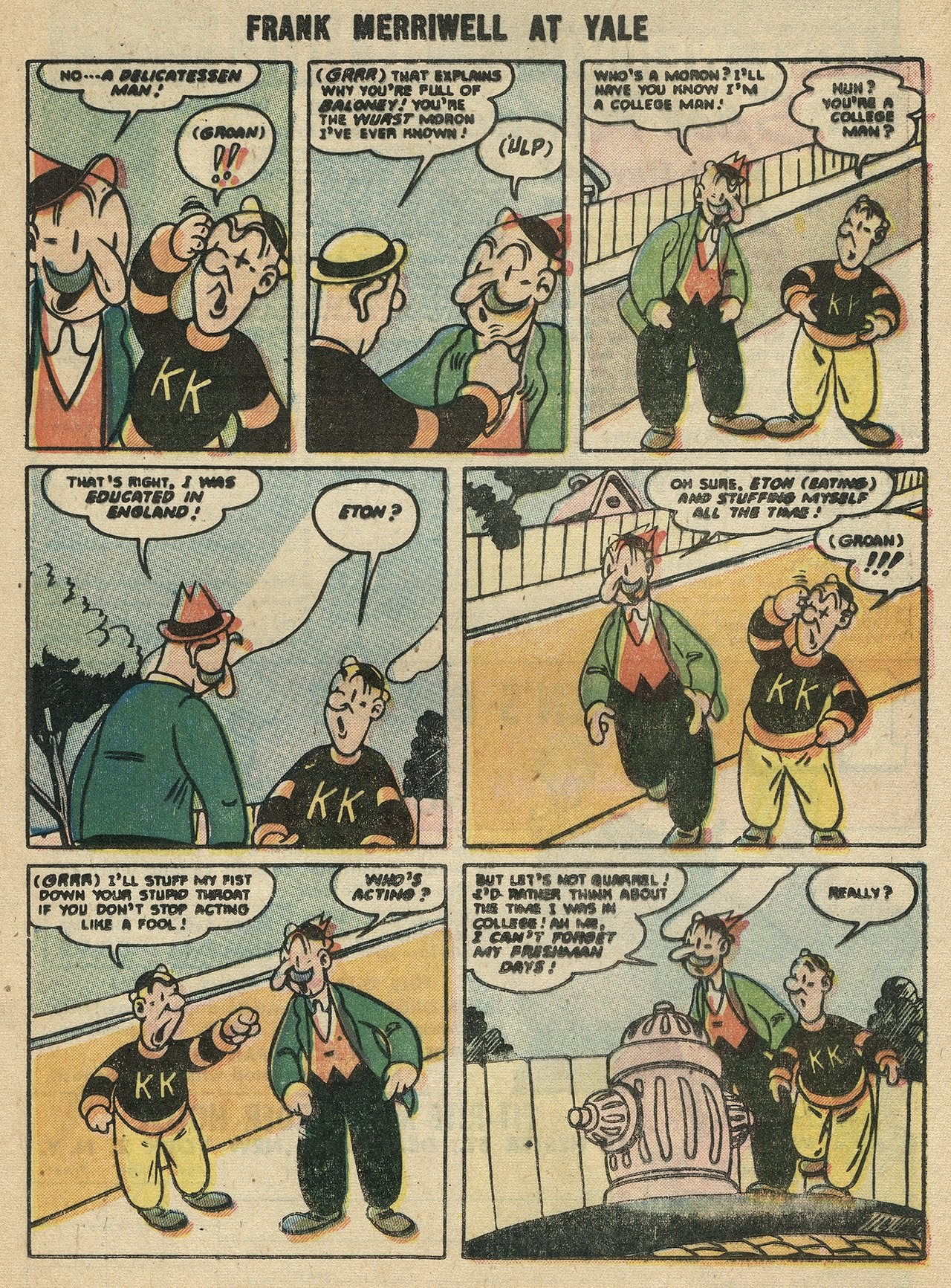 Read online Frank Merriwell At Yale comic -  Issue #4 - 21