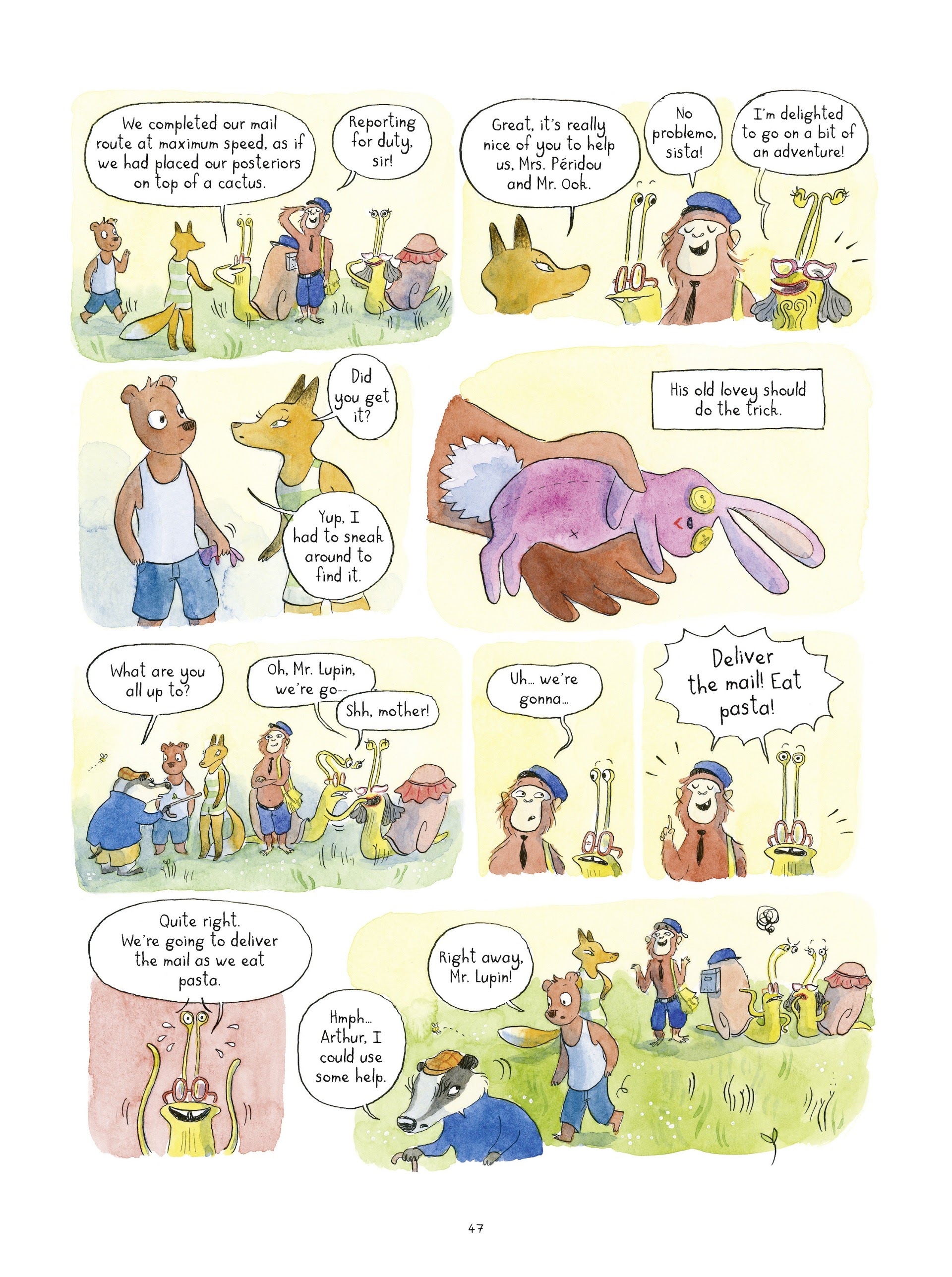 Read online The Mitaines Gang comic -  Issue # TPB 2 - 47