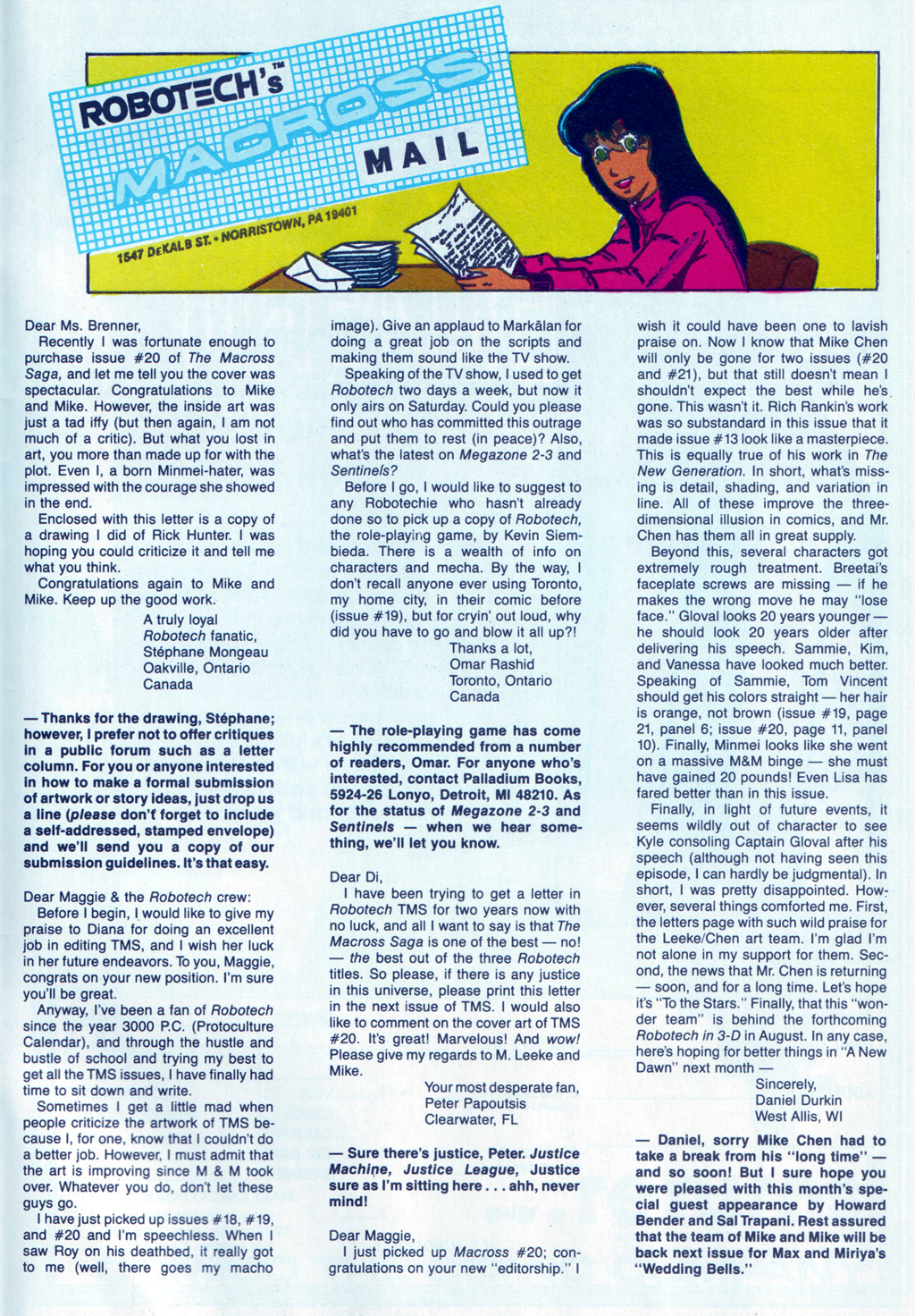 Read online Robotech The Macross Saga comic -  Issue #24 - 29