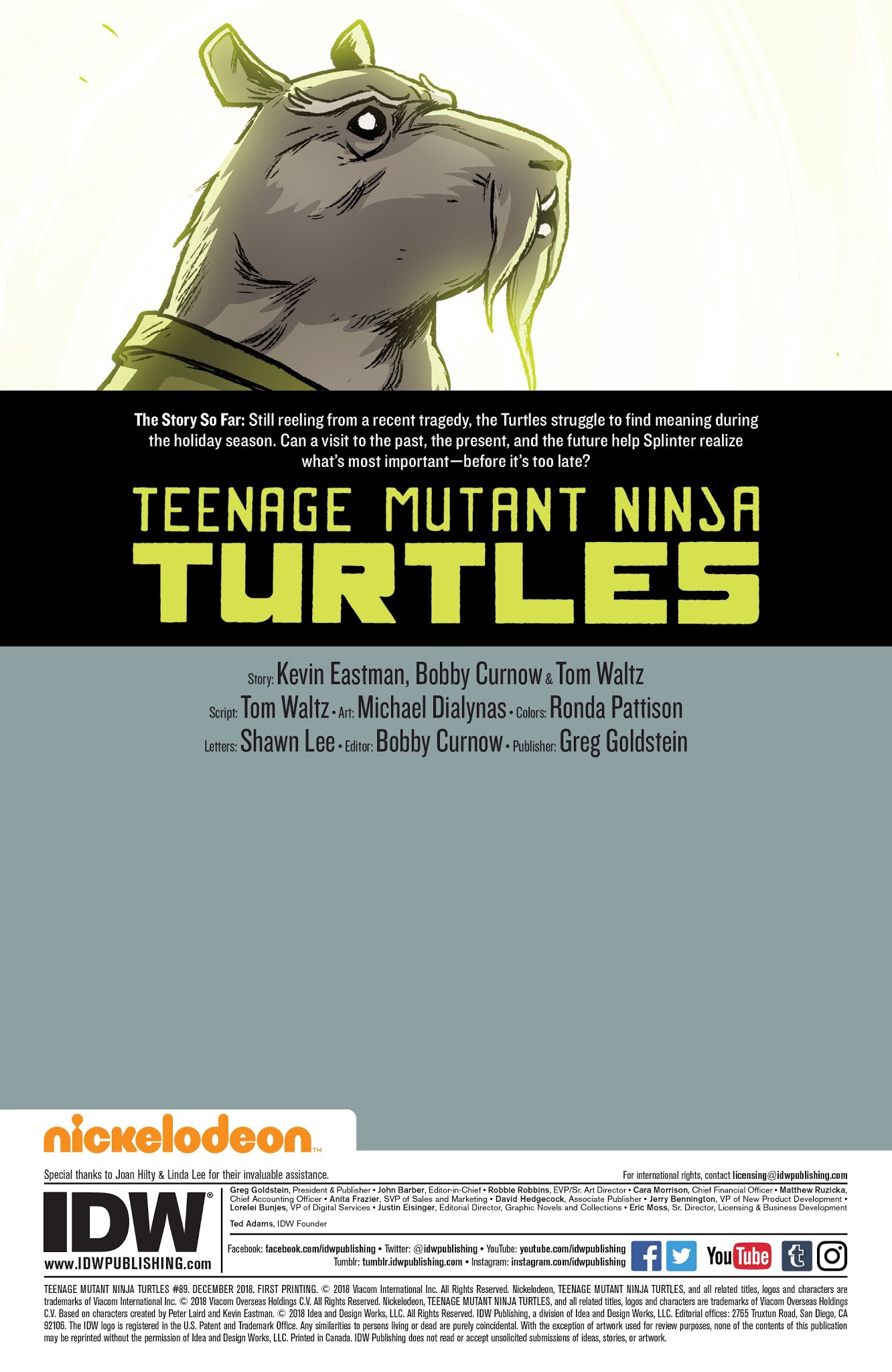 Read online Teenage Mutant Ninja Turtles (2011) comic -  Issue #89 - 2