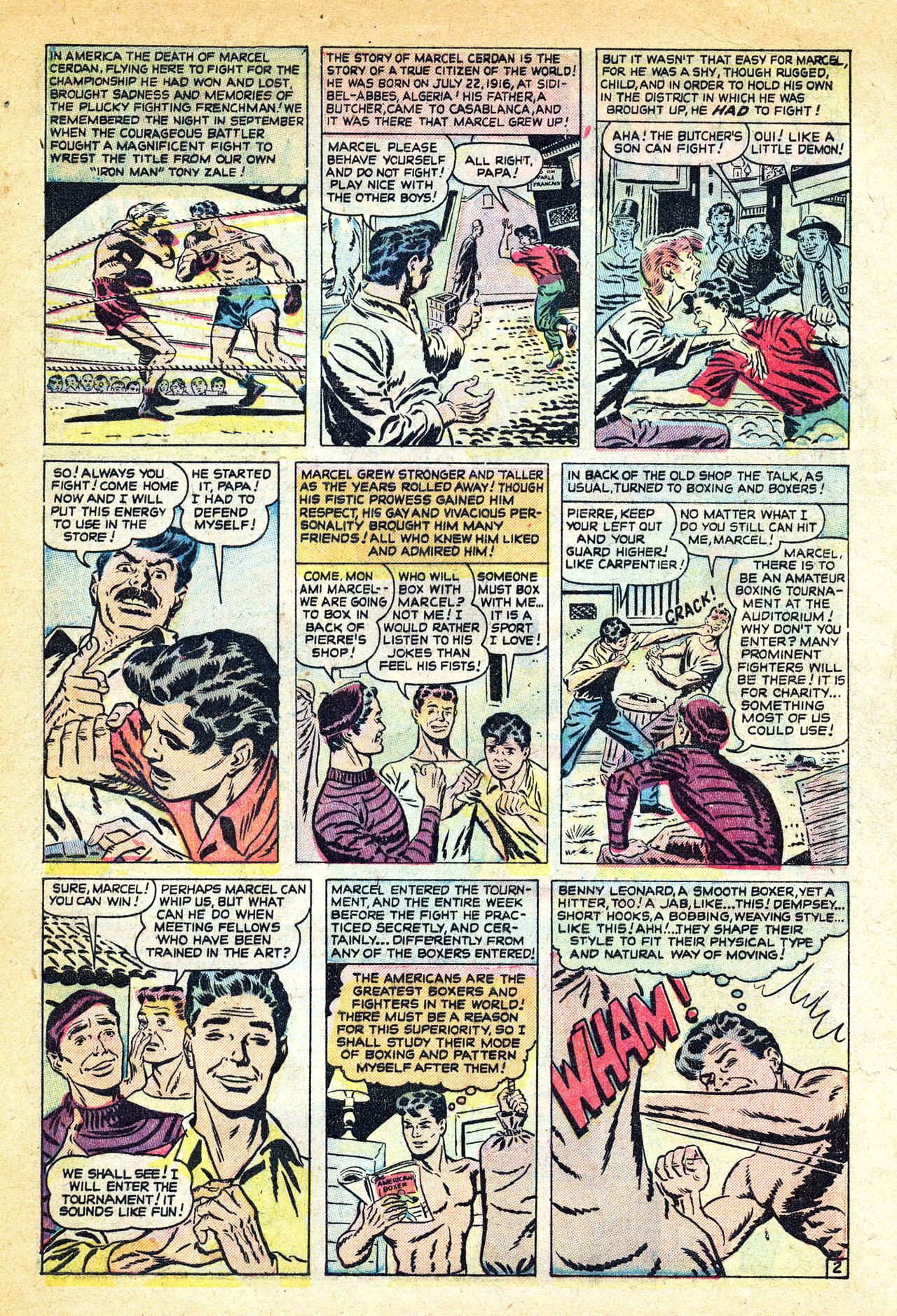 Read online Sports Action comic -  Issue #3 - 4