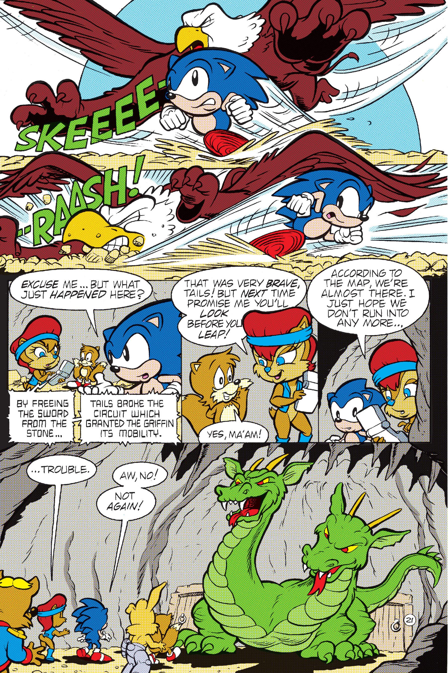 Read online Sonic The Hedgehog In Your Face Special comic -  Issue # Full - 18
