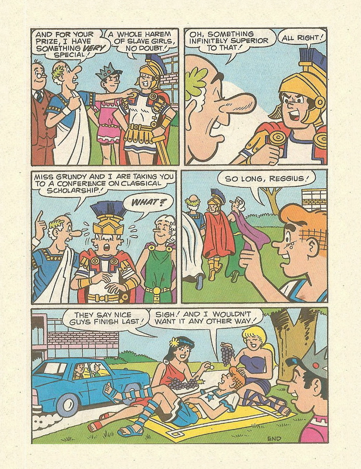 Read online Archie's Double Digest Magazine comic -  Issue #72 - 184