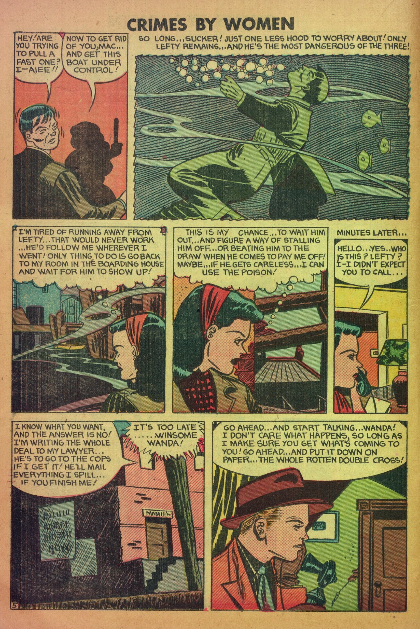 Read online Crimes By Women comic -  Issue #11 - 16