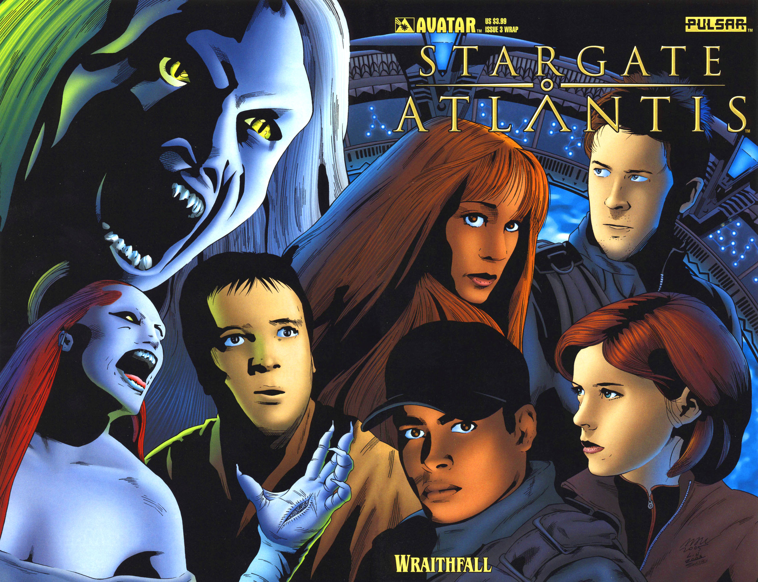 Read online Stargate Atlantis: Wraithfall comic -  Issue #3 - 6