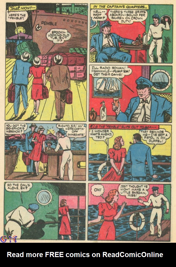 Read online Exciting Comics comic -  Issue #11 - 25