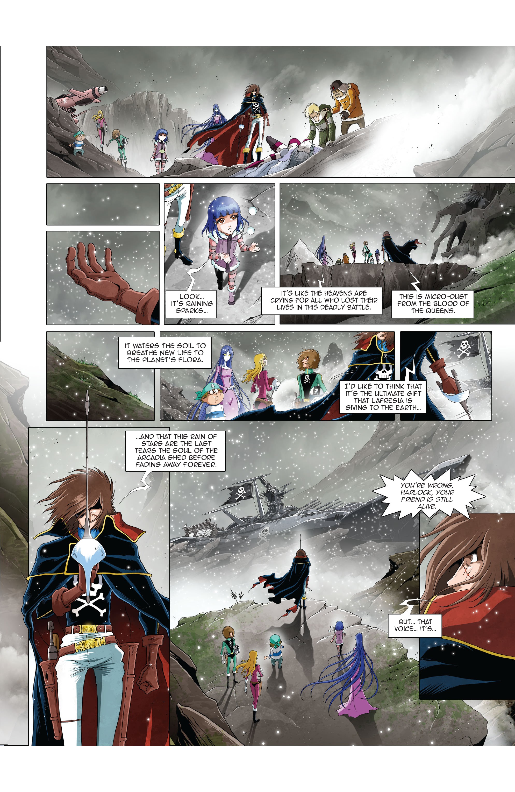 Read online Space Pirate Captain Harlock comic -  Issue #6 - 22