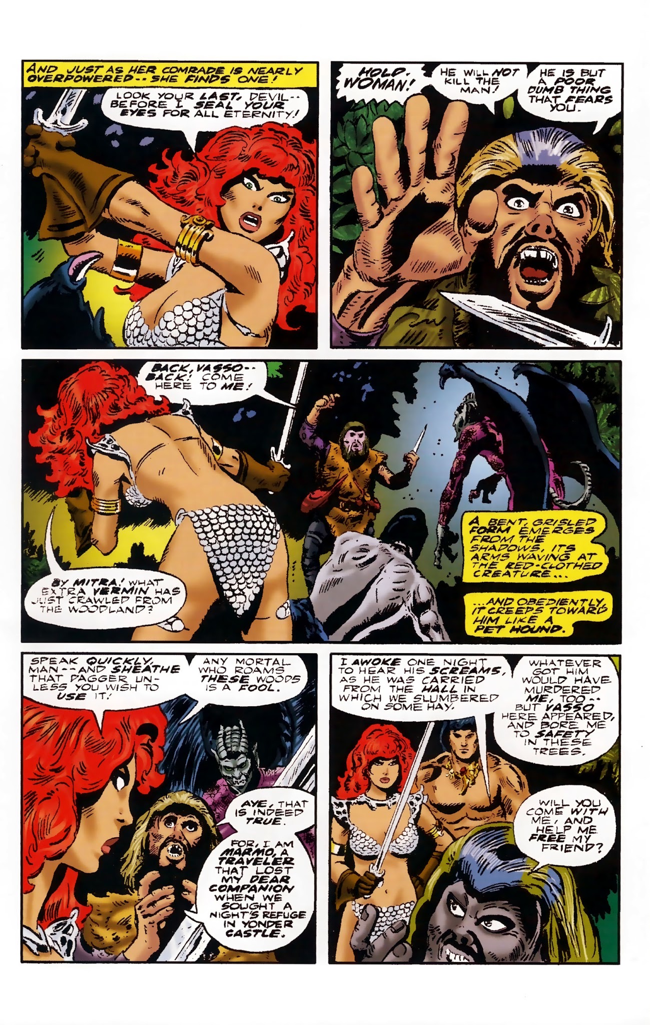 Read online The Adventures of Red Sonja comic -  Issue # TPB 3 - 45