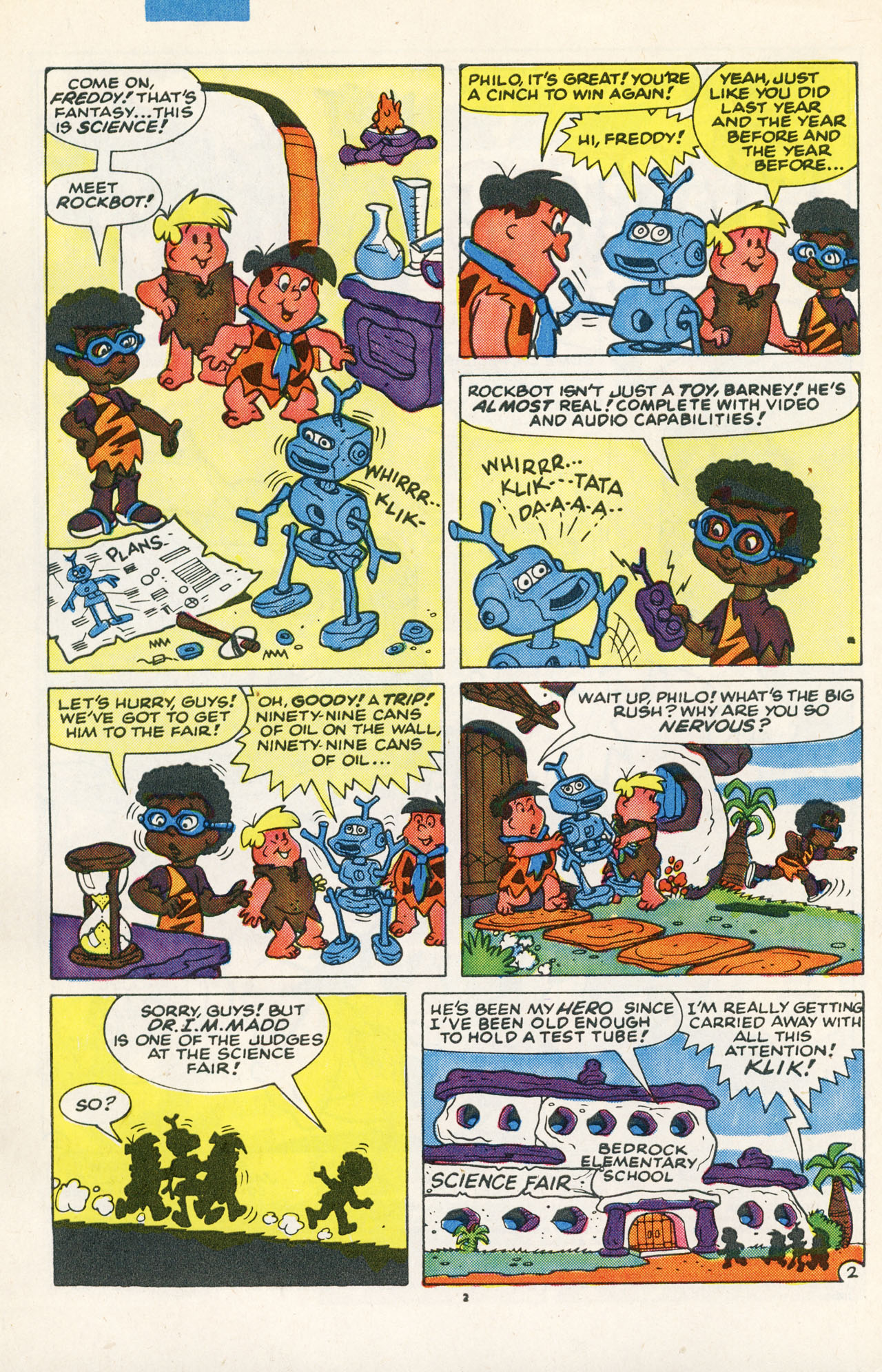 Read online The Flintstone Kids comic -  Issue #10 - 4