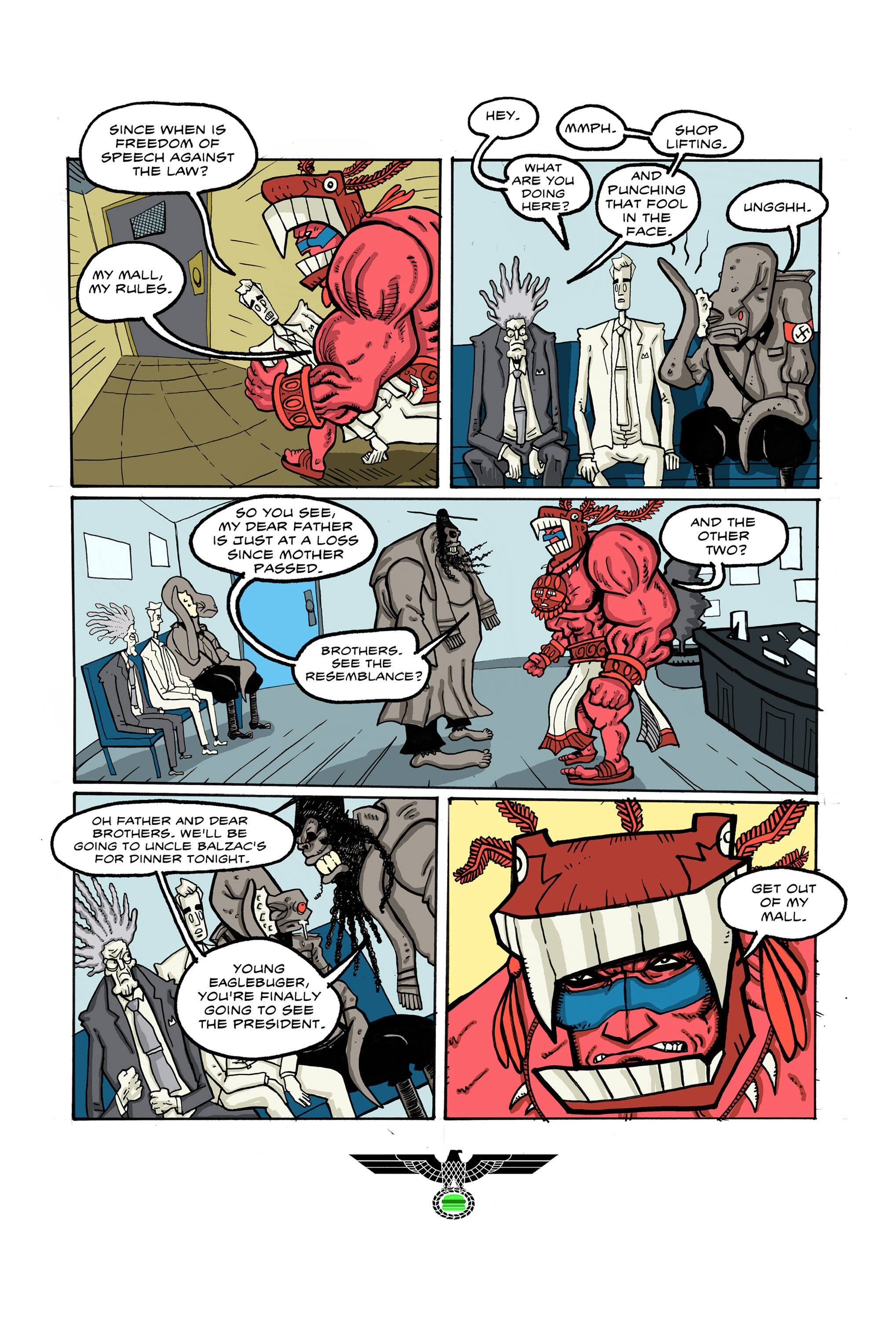 Read online Eagleburger comic -  Issue # TPB - 91