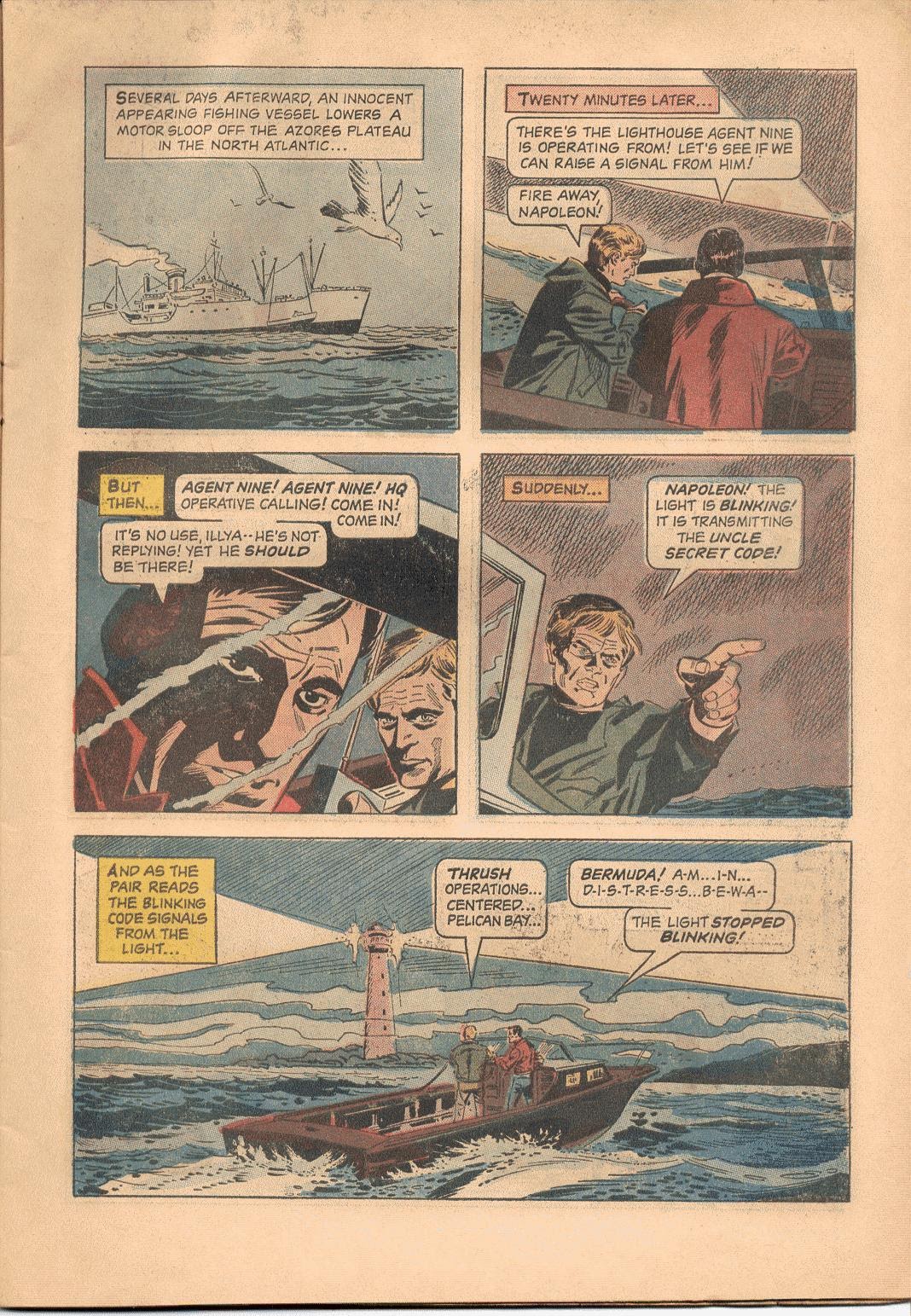 Read online The Man From U.N.C.L.E. comic -  Issue #5 - 7