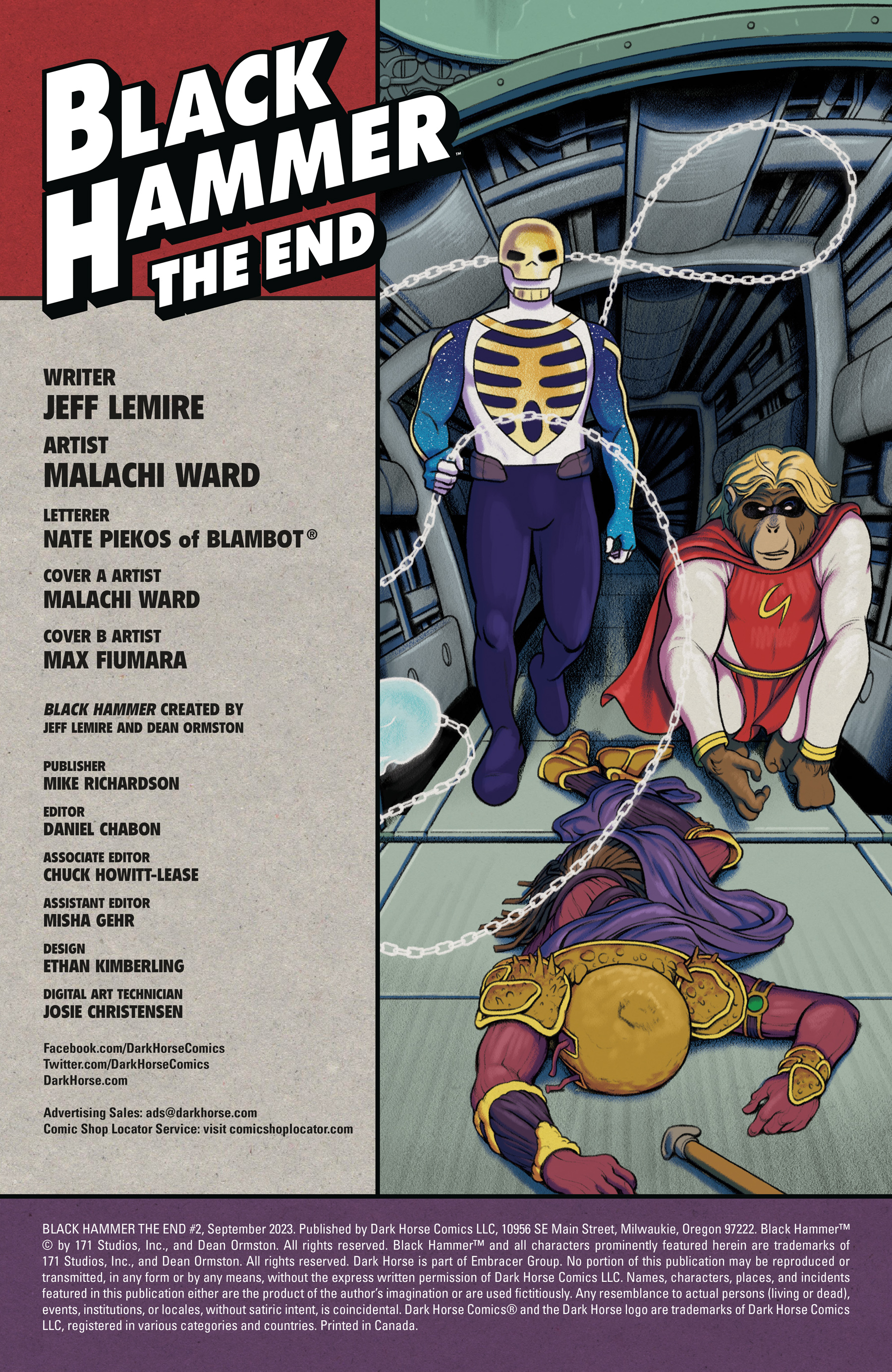Read online Black Hammer: The End comic -  Issue #2 - 2