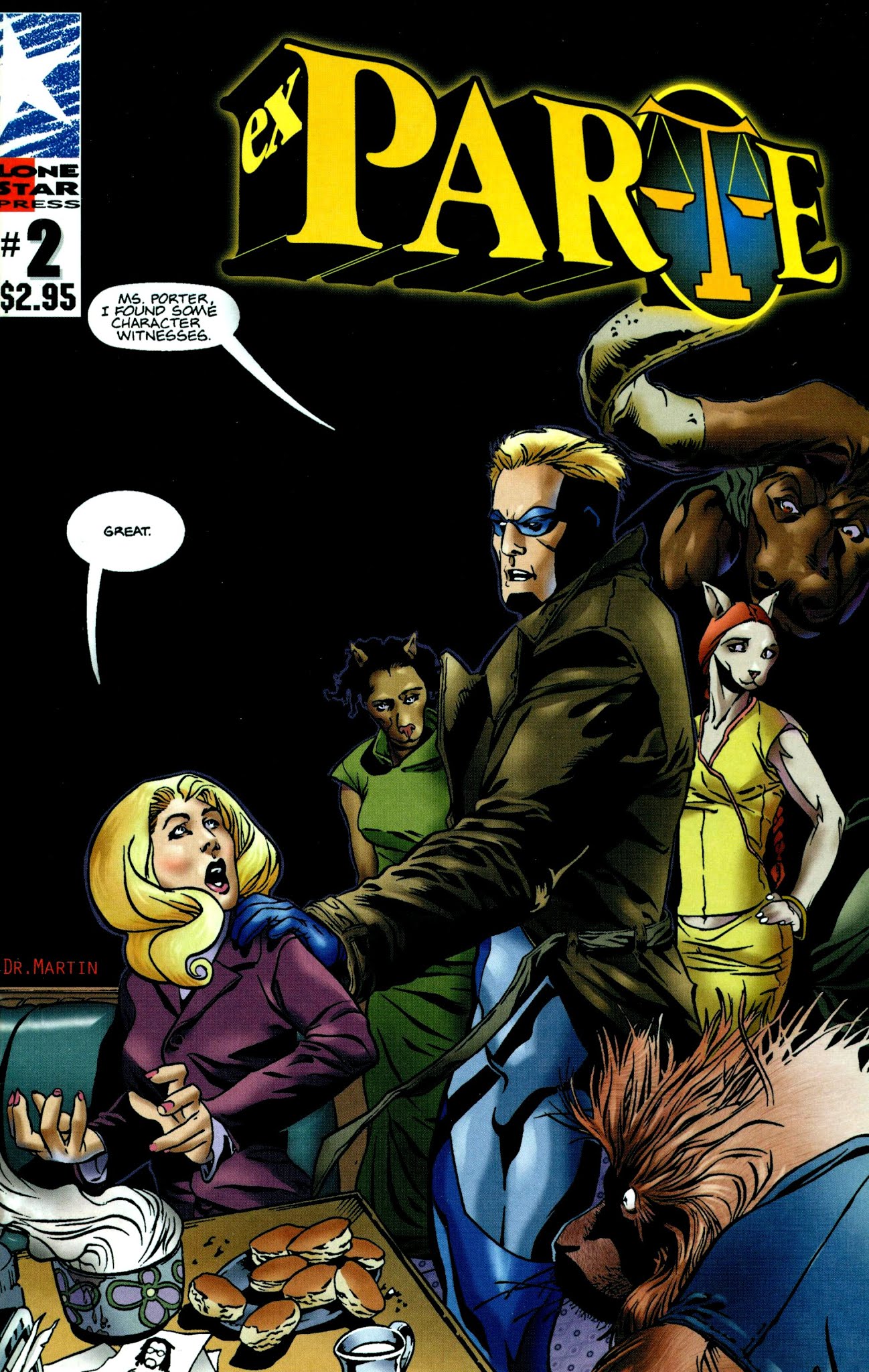 Read online Ex Parte comic -  Issue #2 - 1