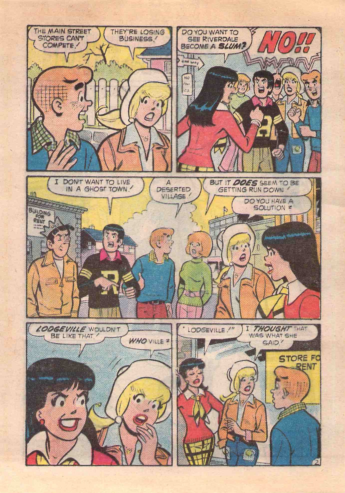 Read online Archie's Double Digest Magazine comic -  Issue #32 - 191