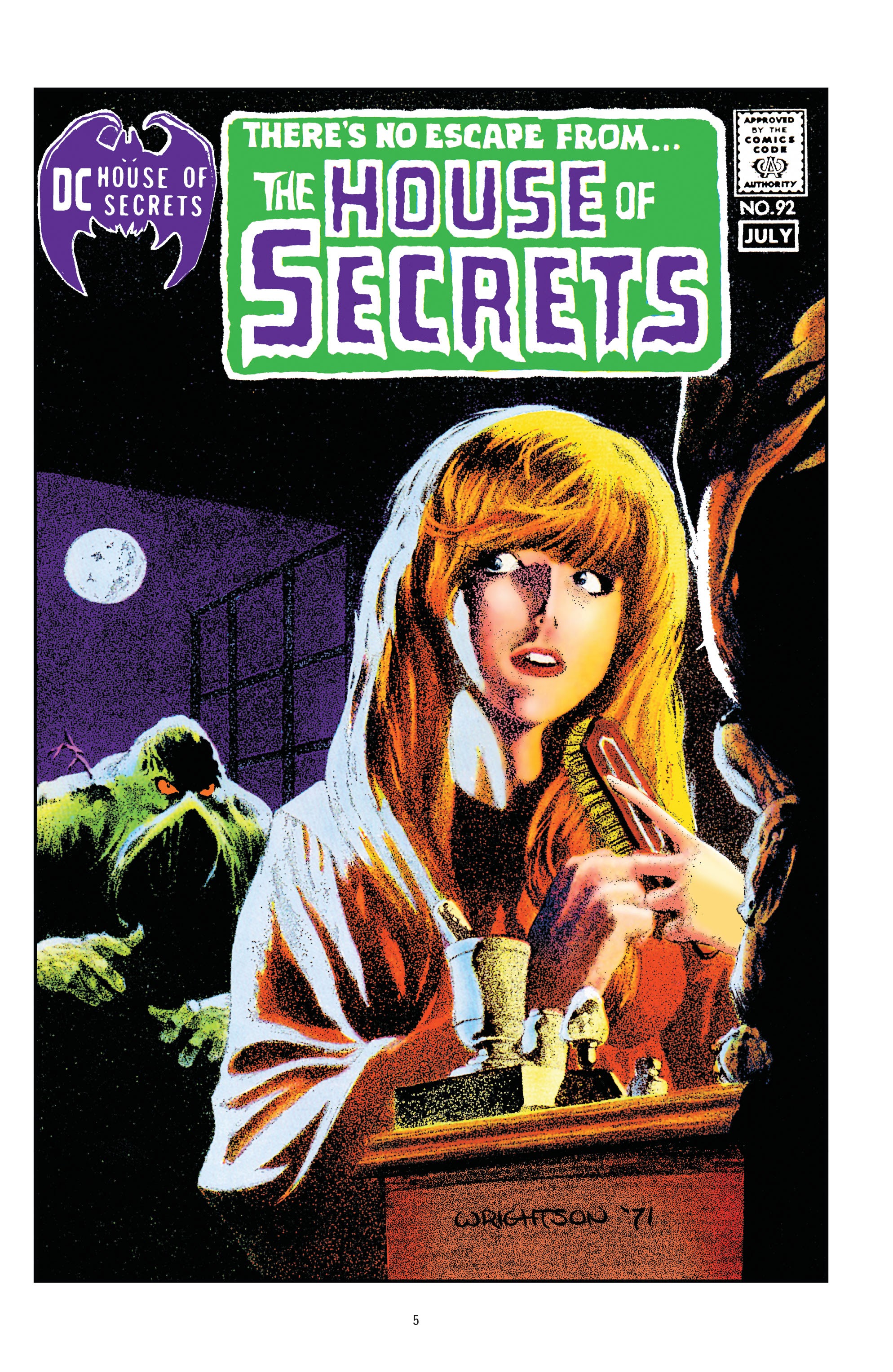 Read online Swamp Thing: The Bronze Age comic -  Issue # TPB 1 (Part 1) - 5