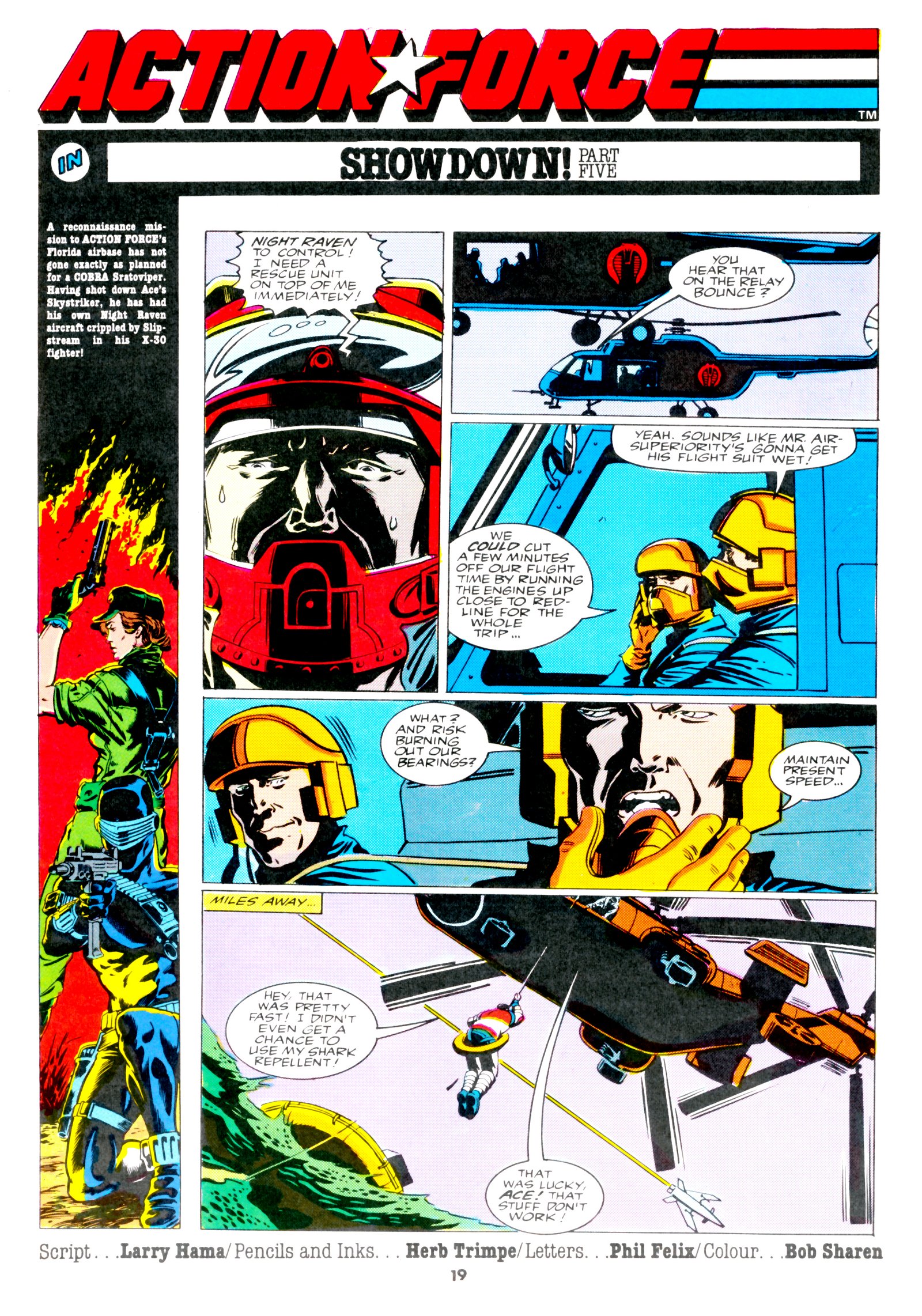 Read online Action Force comic -  Issue #48 - 19