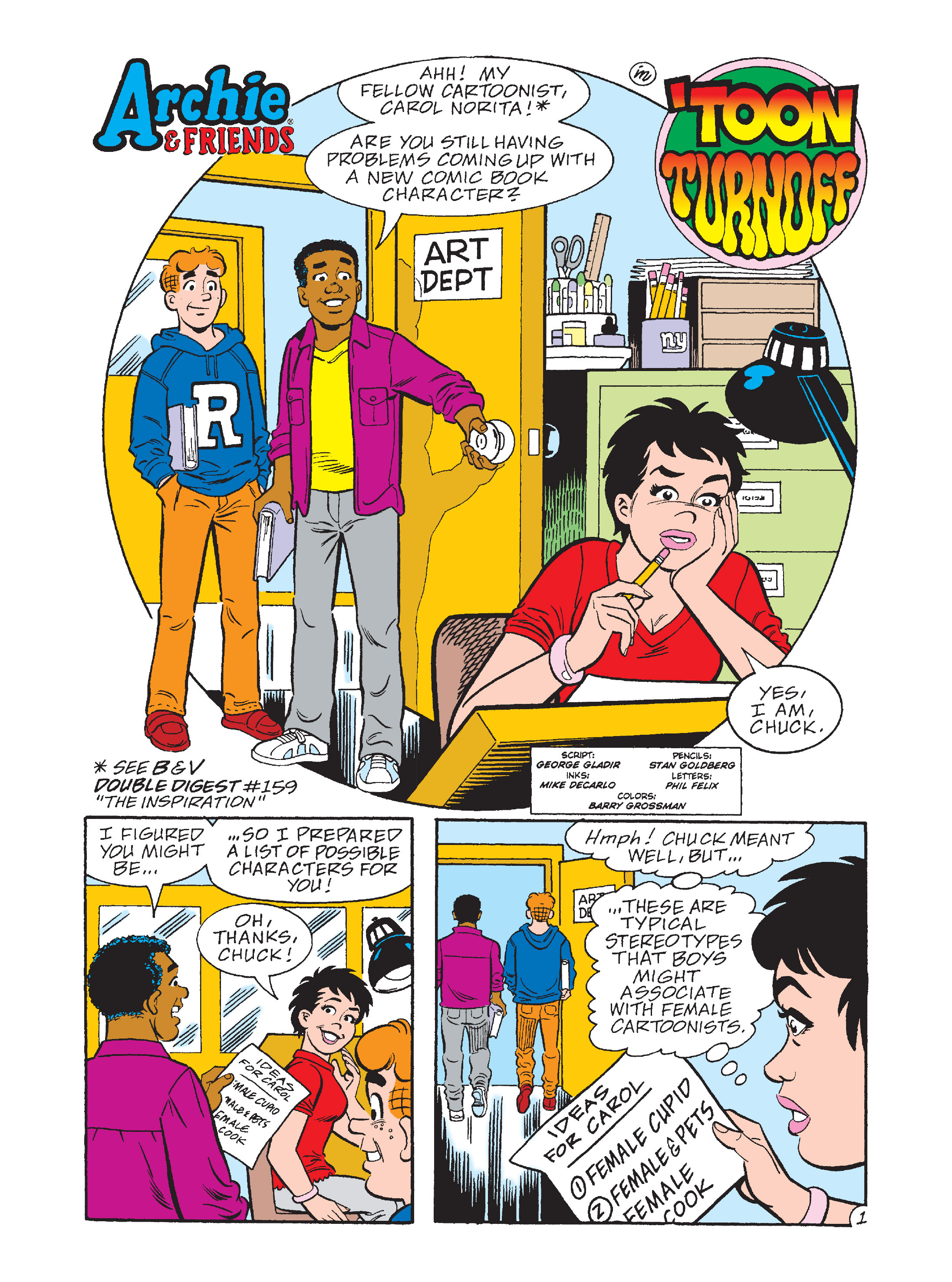 Read online Archie & Friends Double Digest comic -  Issue #23 - 143