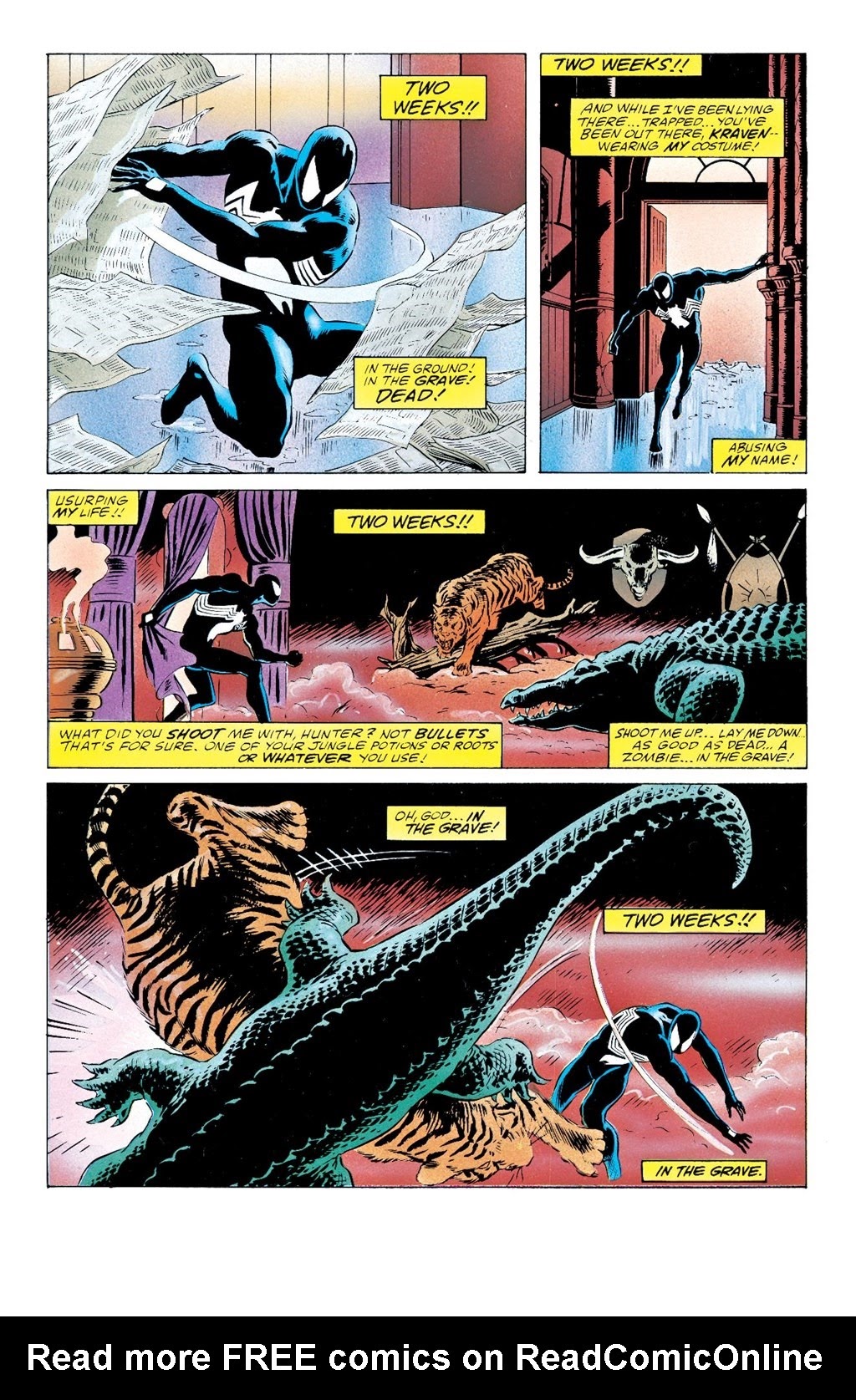 Read online Spider-Man: Kraven's Last Hunt Marvel Select comic -  Issue # TPB (Part 1) - 86