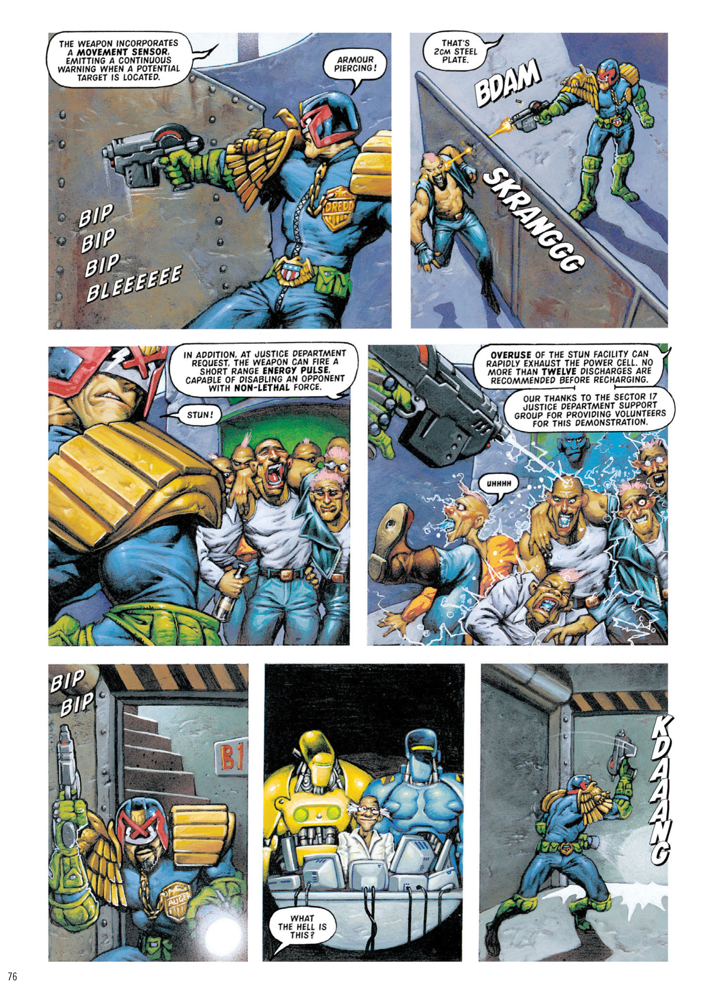 Read online Judge Dredd: The Complete Case Files comic -  Issue # TPB 29 - 78