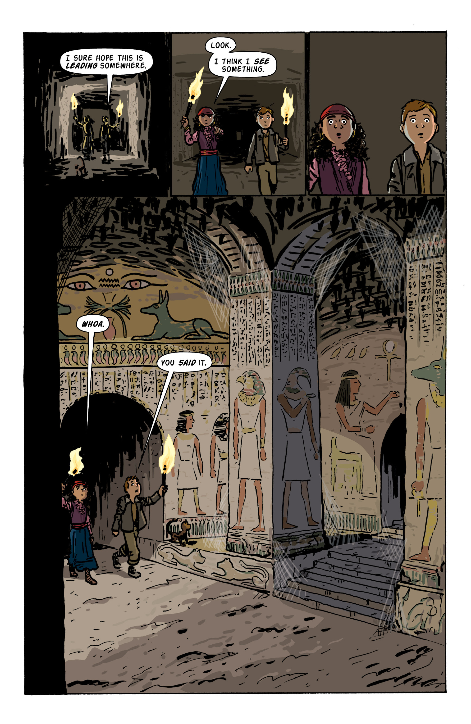 Read online Rocket Robinson and the Pharaoh's Fortune comic -  Issue # TPB (Part 2) - 96