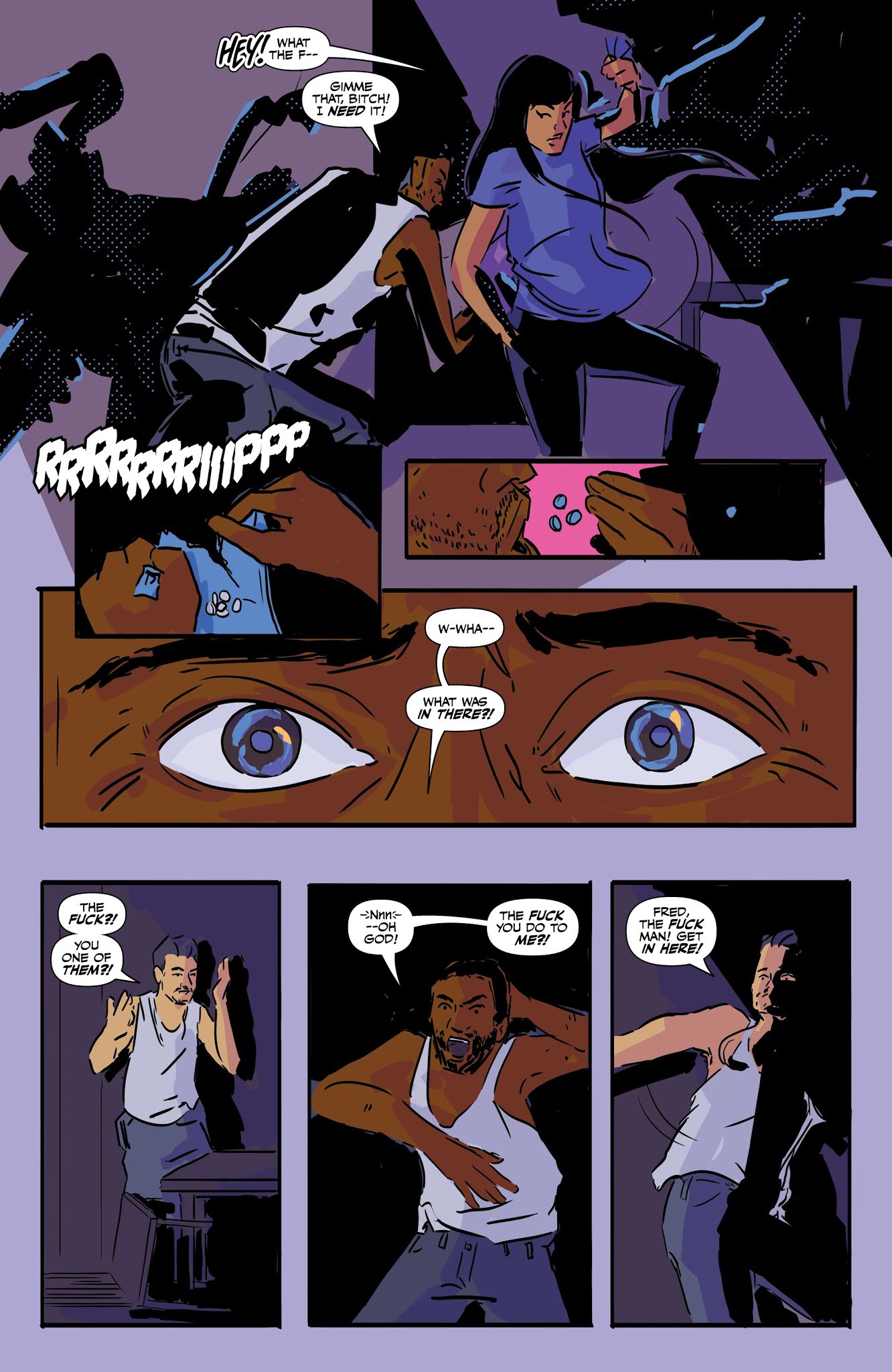 Read online Black (AF): Devil's Dye comic -  Issue #1 - 5